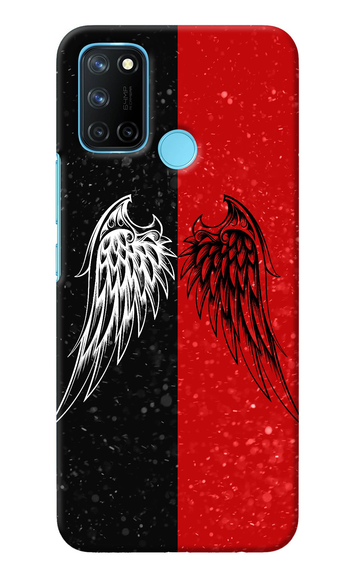 Wings Realme C17/Realme 7i Back Cover