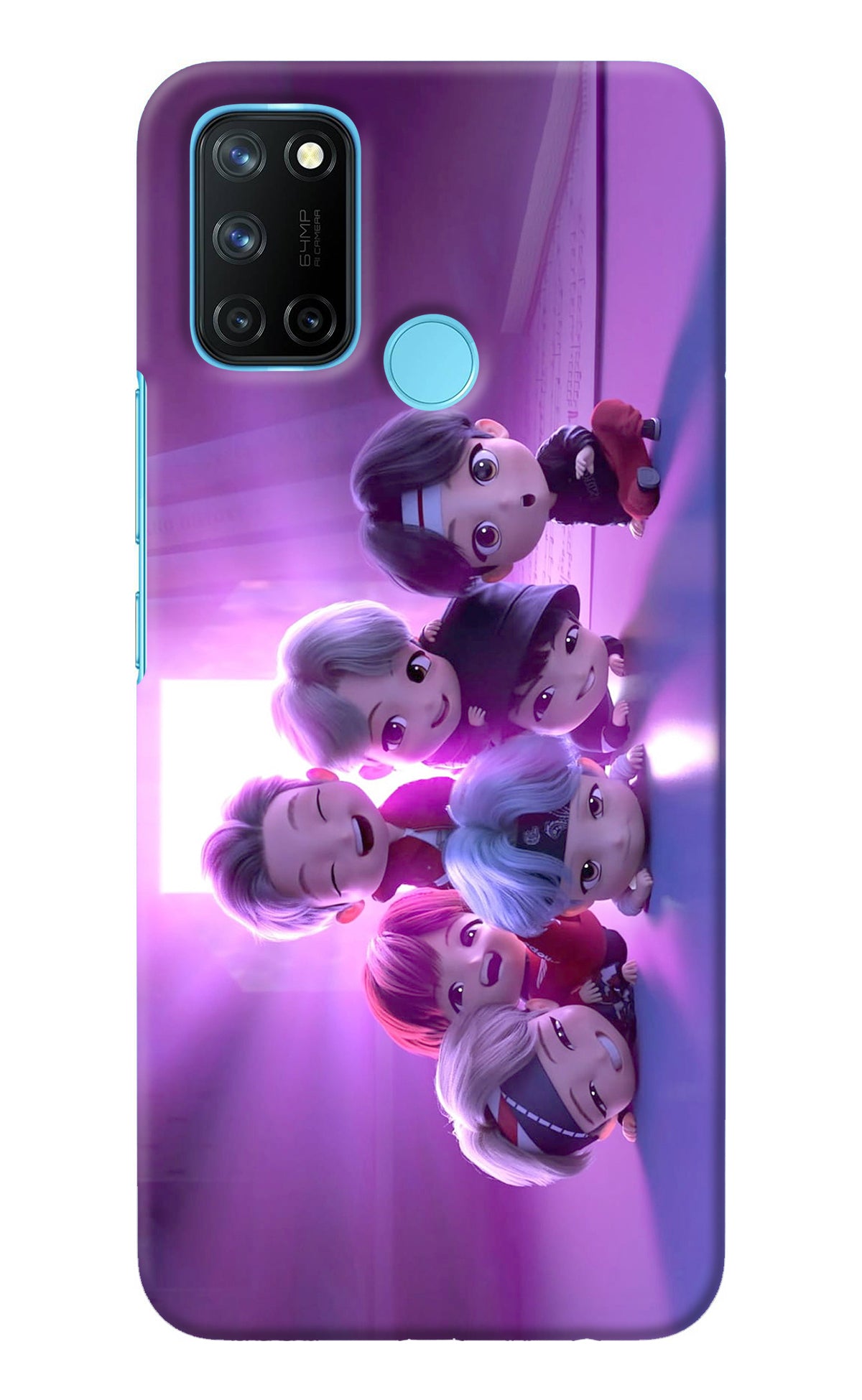 BTS Chibi Realme C17/Realme 7i Back Cover