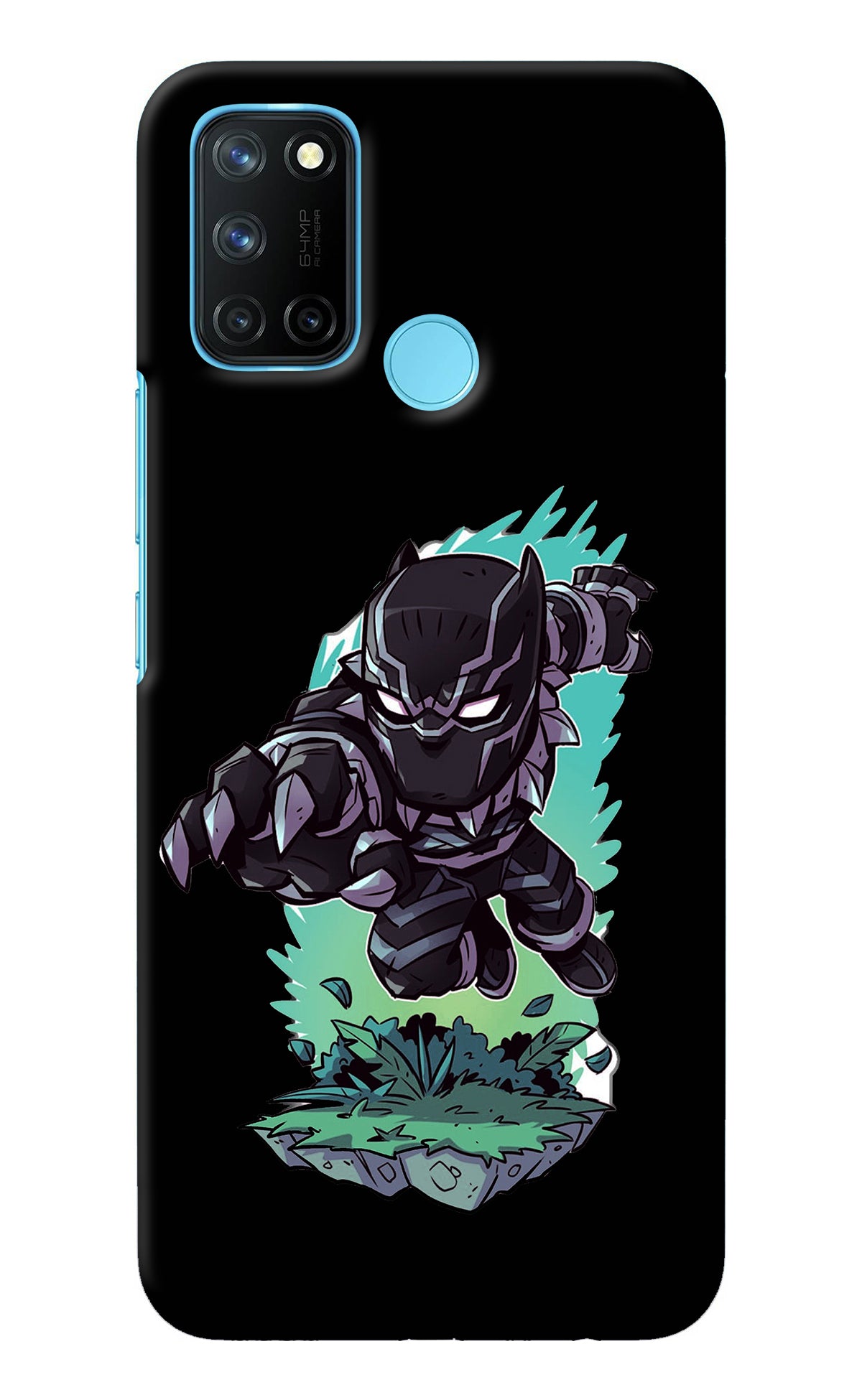 Black Panther Realme C17/Realme 7i Back Cover