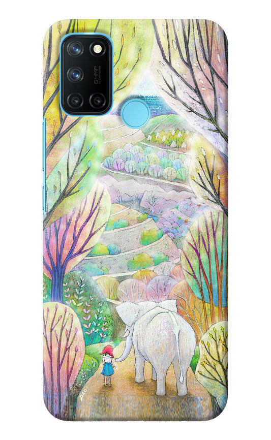 Nature Painting Realme C17/Realme 7i Back Cover