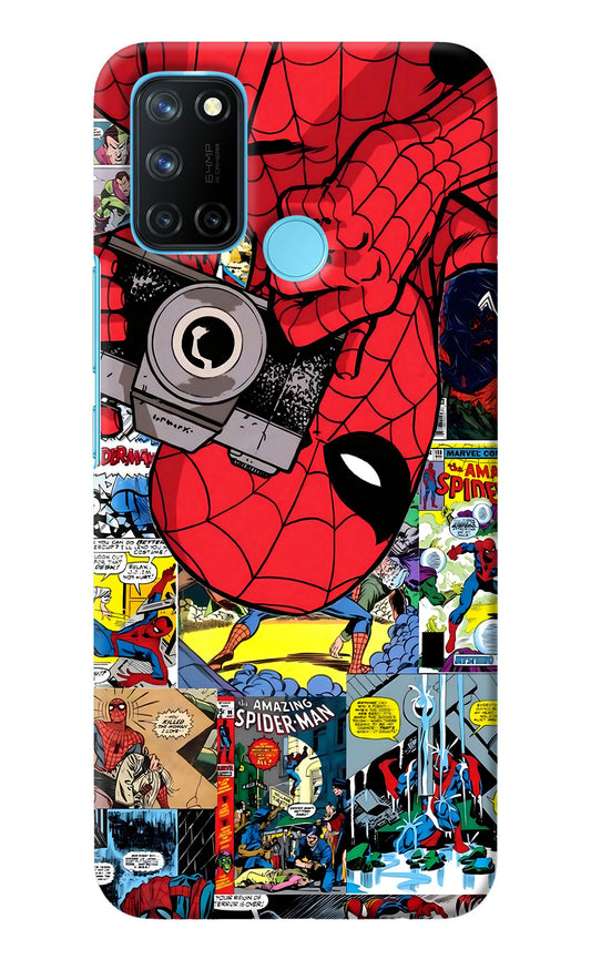 Spider Man Realme C17/Realme 7i Back Cover