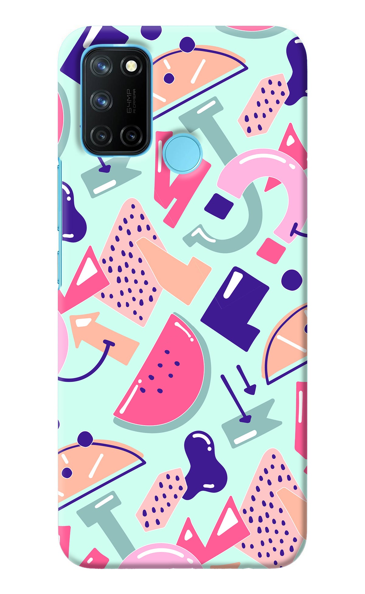 Doodle Pattern Realme C17/Realme 7i Back Cover