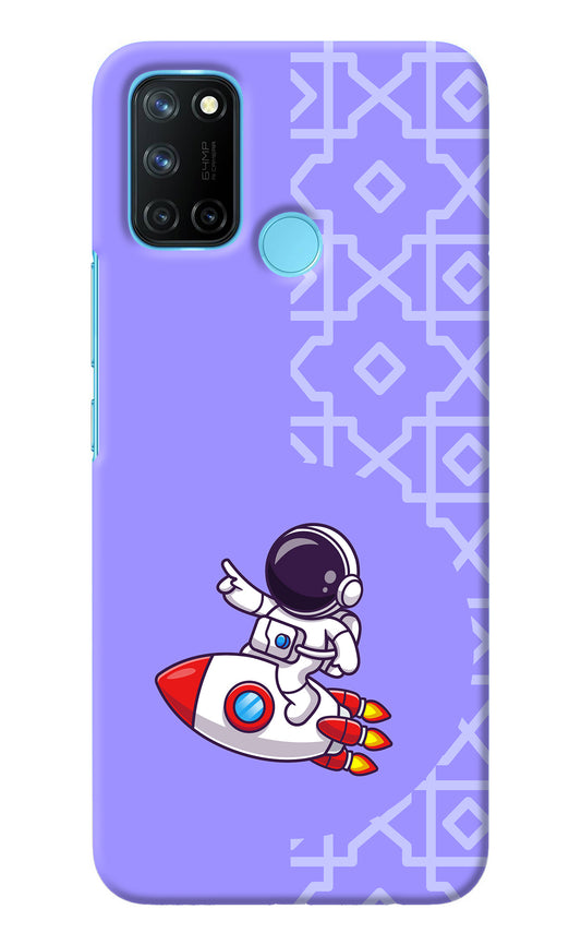 Cute Astronaut Realme C17/Realme 7i Back Cover