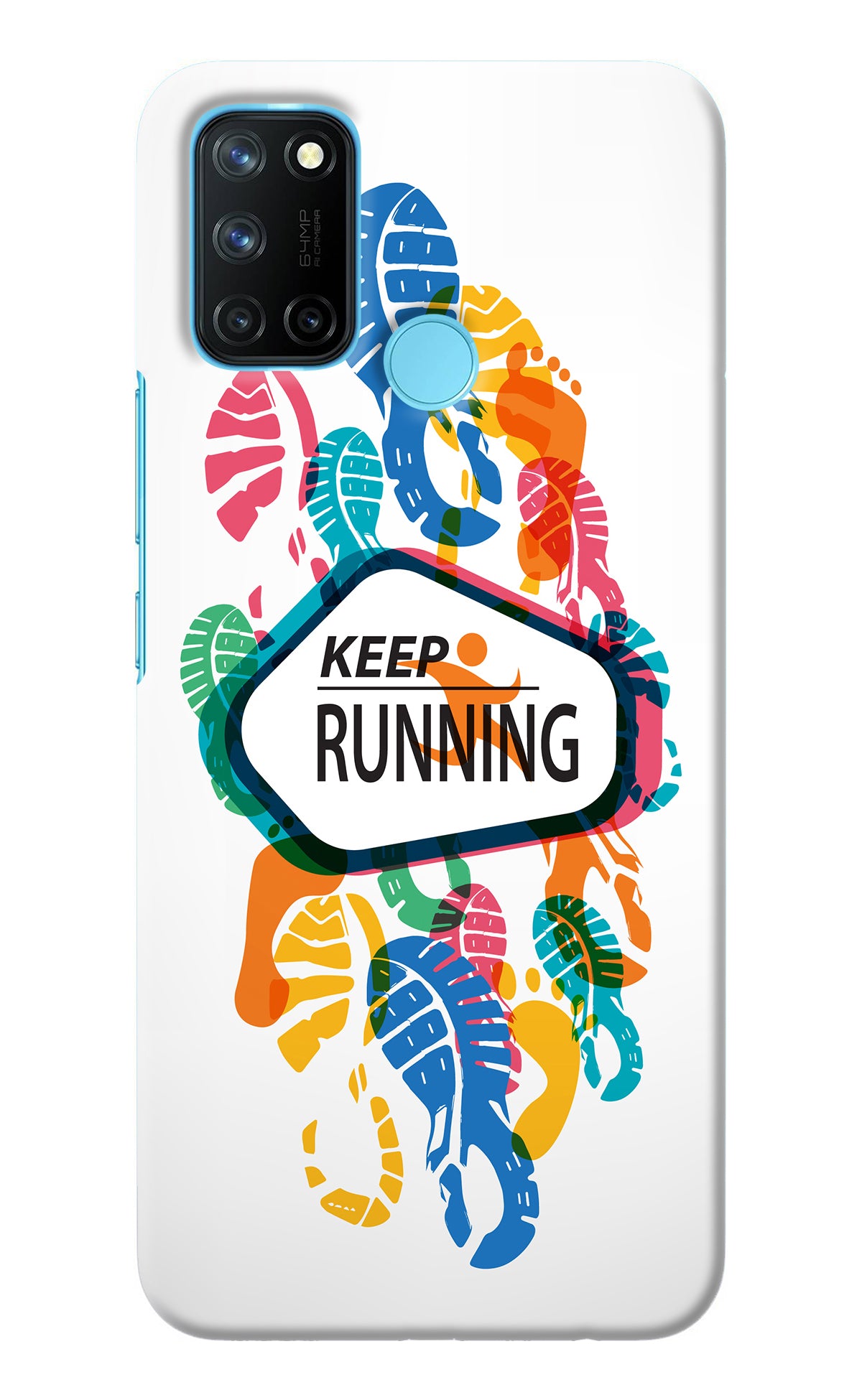 Keep Running Realme C17/Realme 7i Back Cover