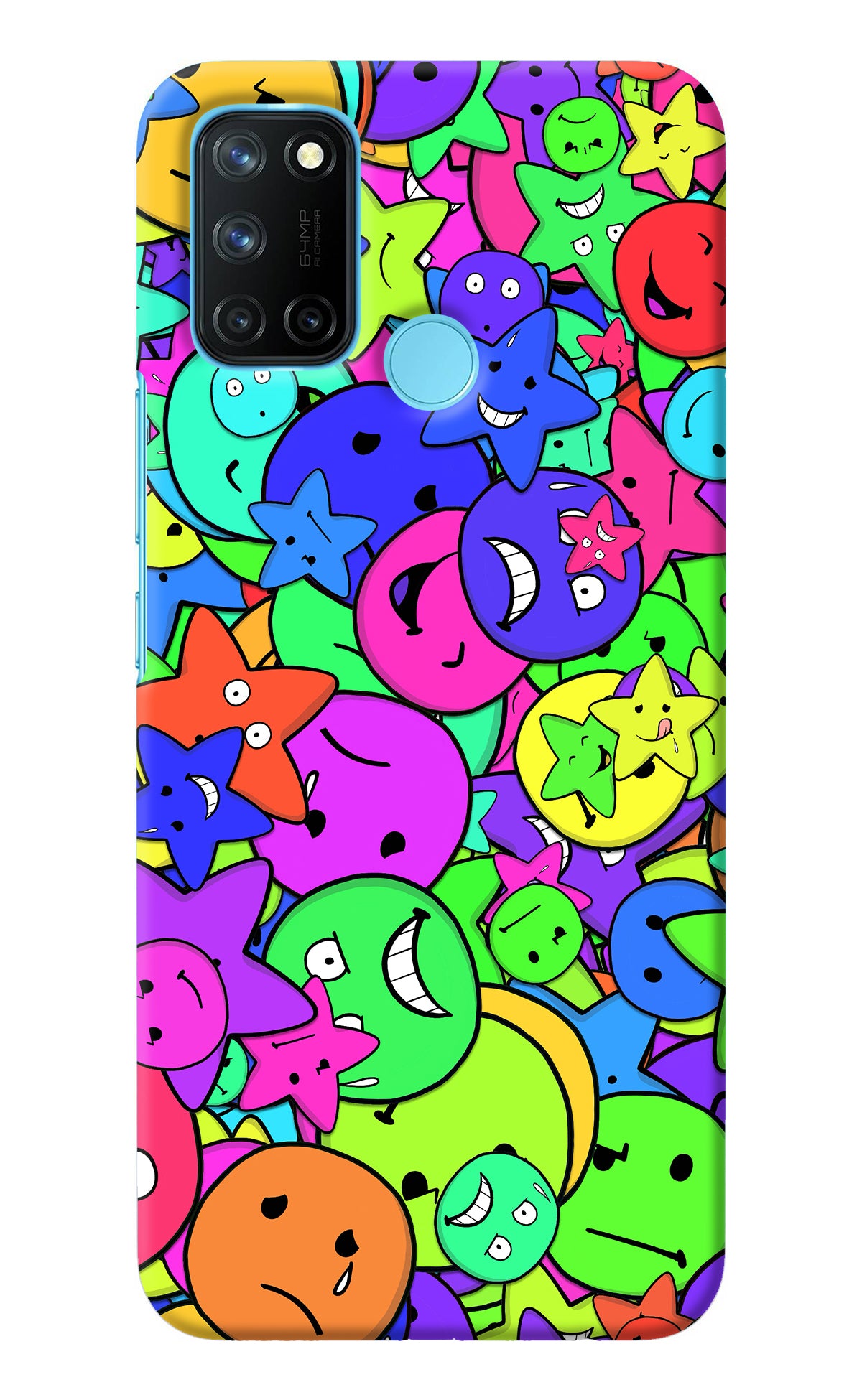 Fun Doodle Realme C17/Realme 7i Back Cover