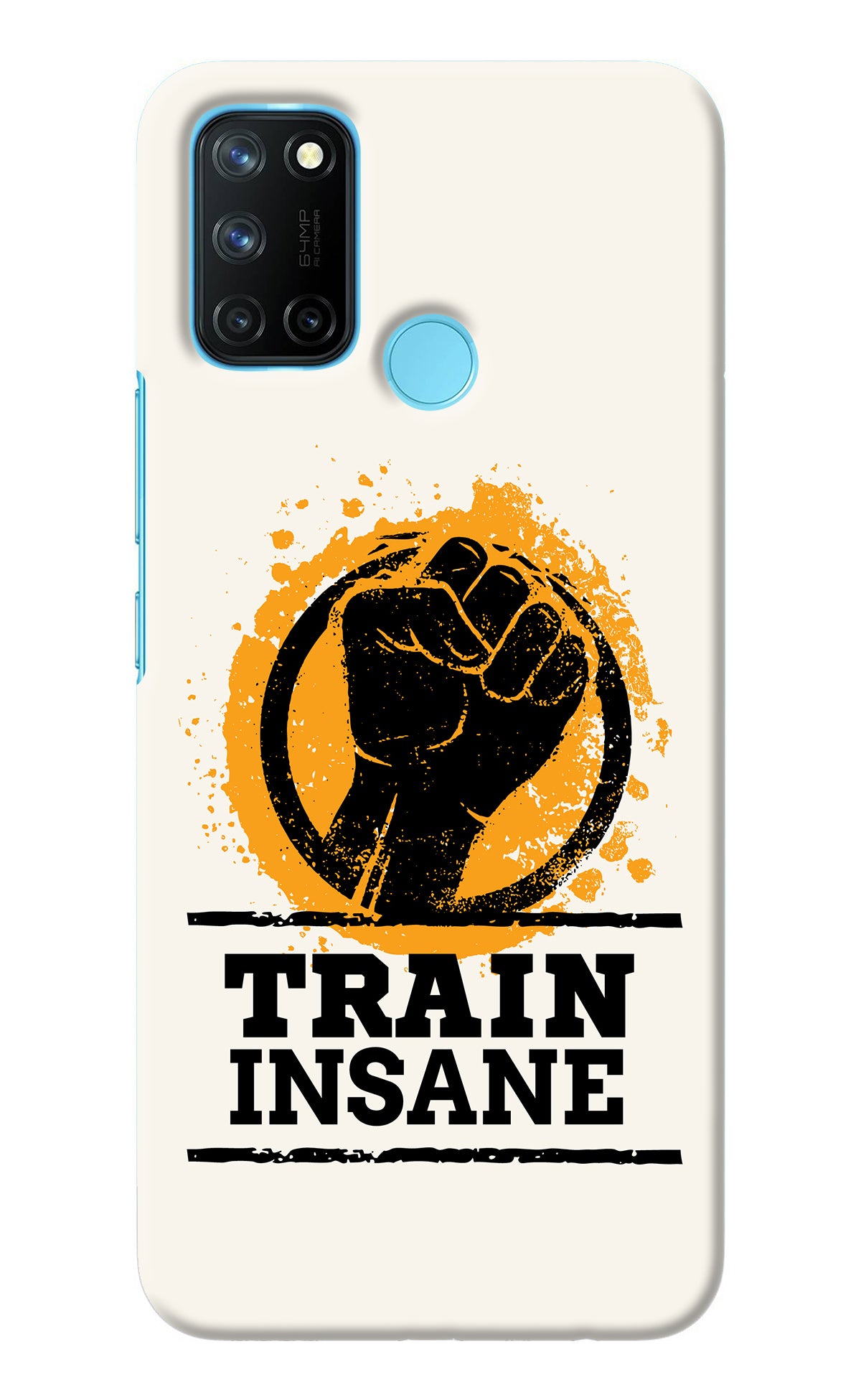 Train Insane Realme C17/Realme 7i Back Cover
