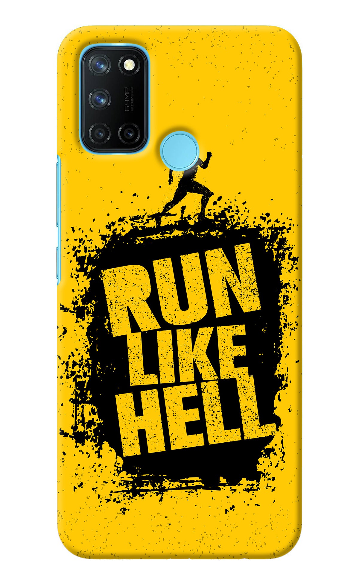 Run Like Hell Realme C17/Realme 7i Back Cover