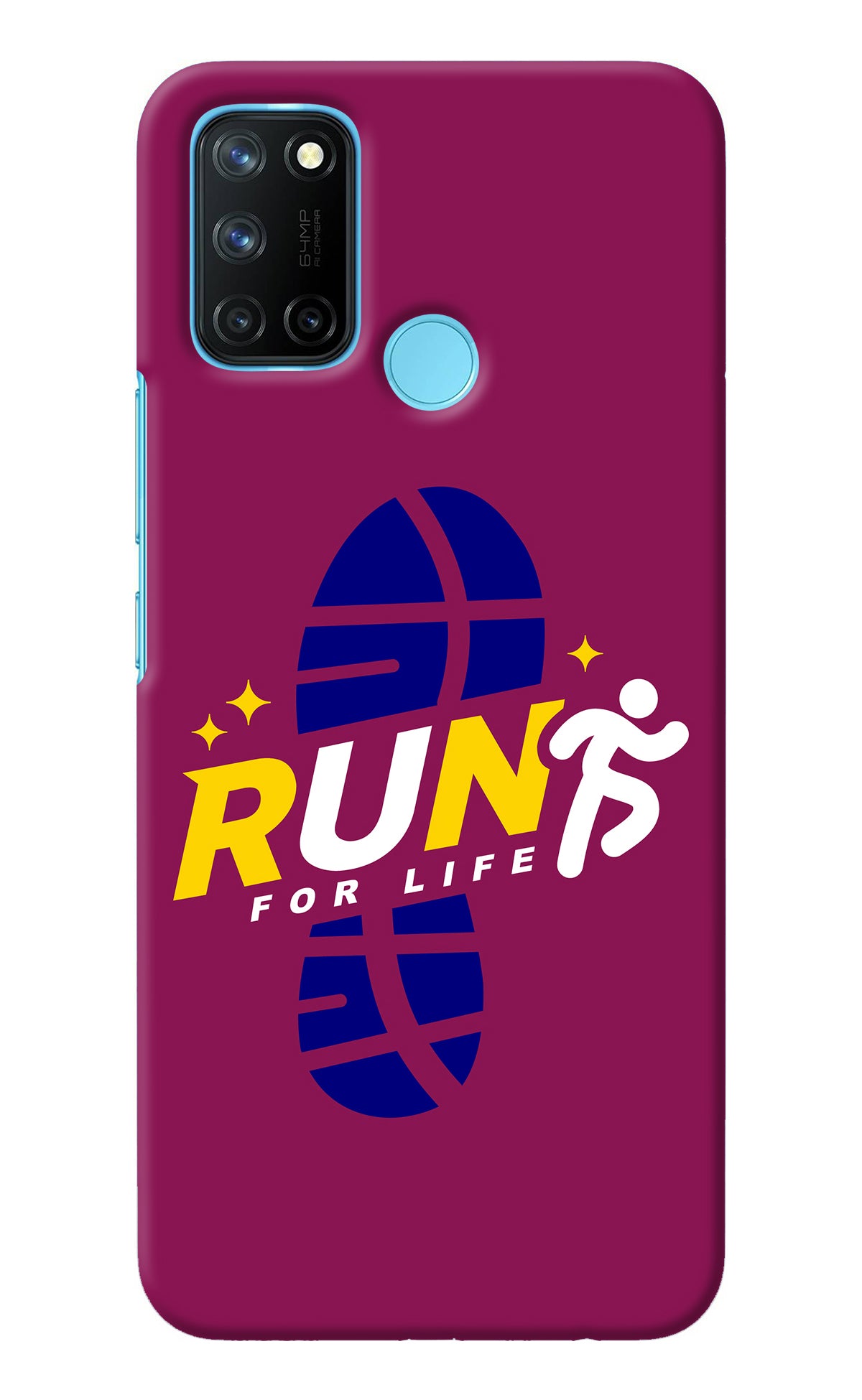 Run for Life Realme C17/Realme 7i Back Cover