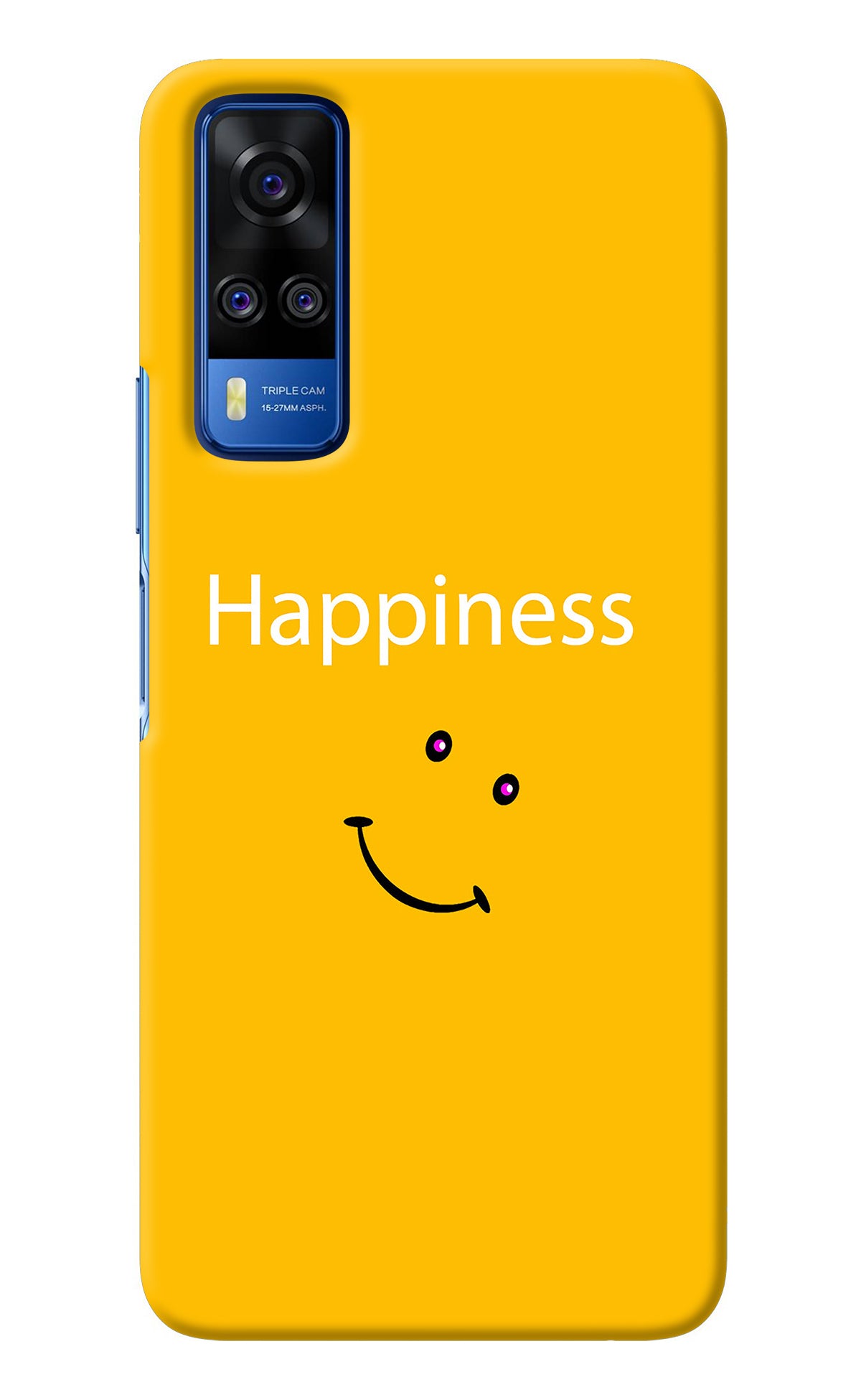 Happiness With Smiley Vivo Y51A/Y51 2020 Back Cover