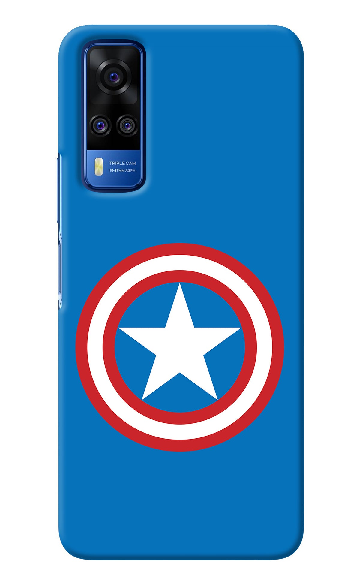 Captain America Logo Vivo Y51A/Y51 2020 Back Cover