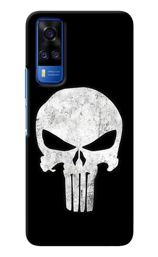 Punisher Skull Vivo Y51A/Y51 2020 Back Cover