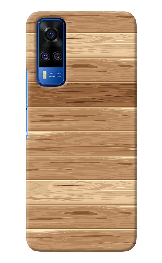 Wooden Vector Vivo Y51A/Y51 2020 Back Cover