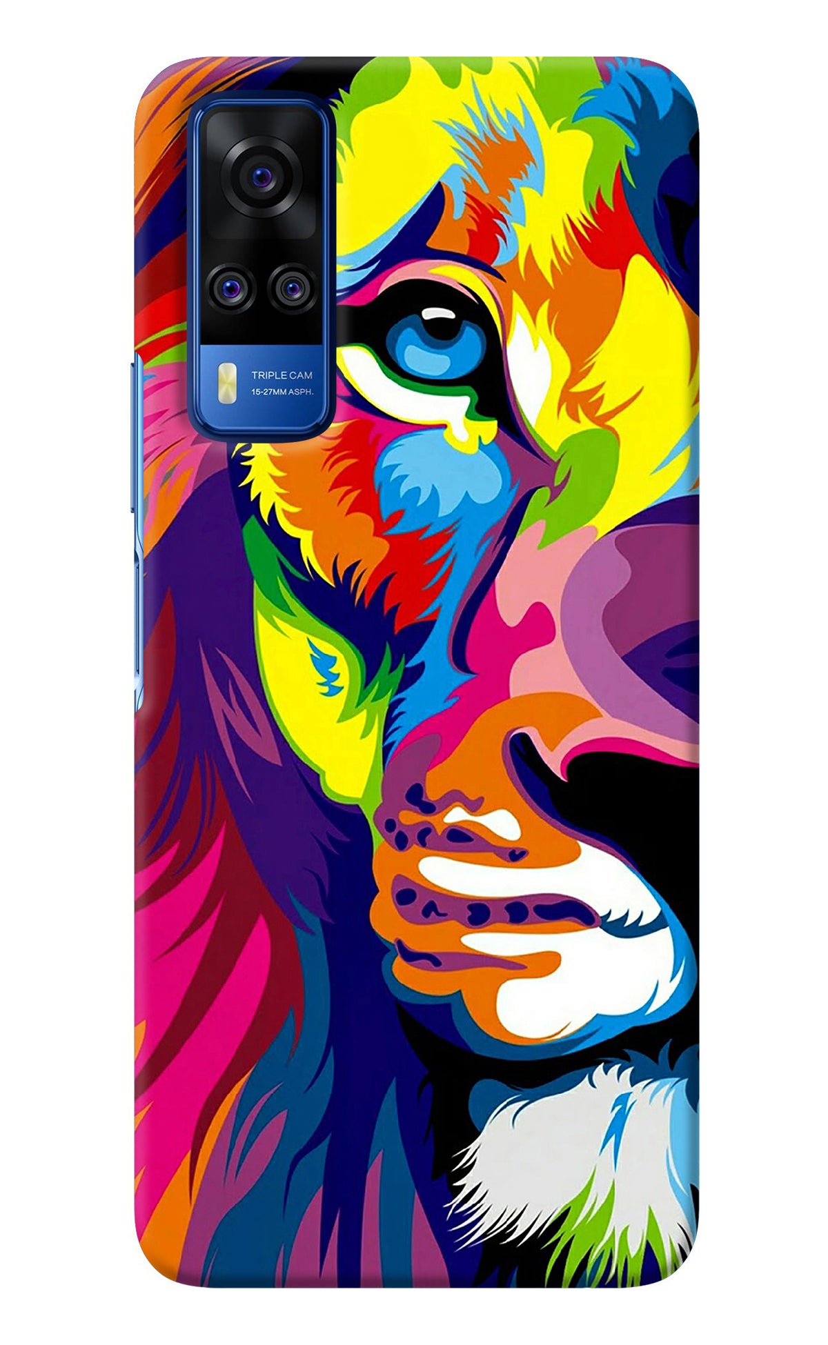 Lion Half Face Vivo Y51A/Y51 2020 Back Cover