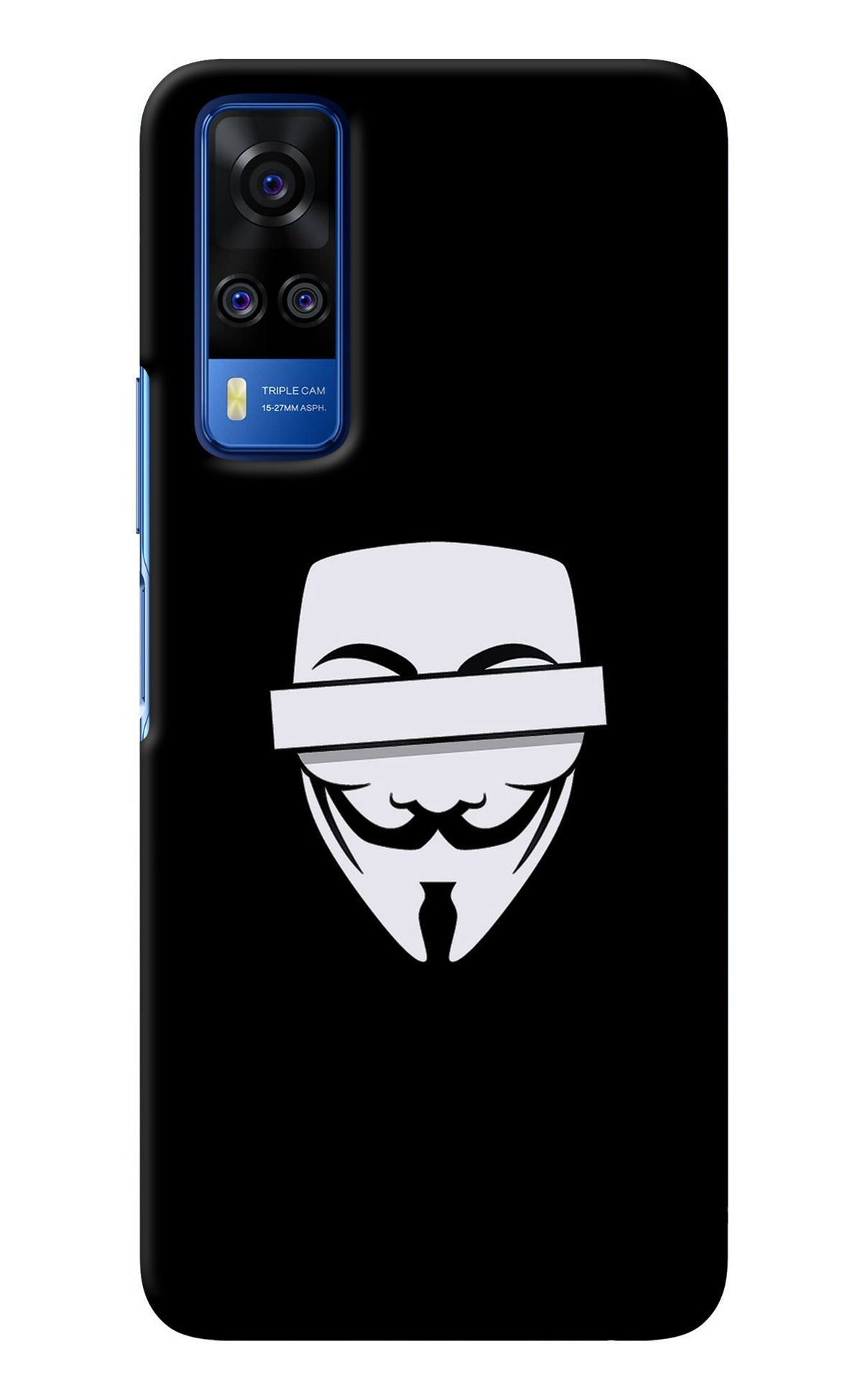 Anonymous Face Vivo Y51A/Y51 2020 Back Cover