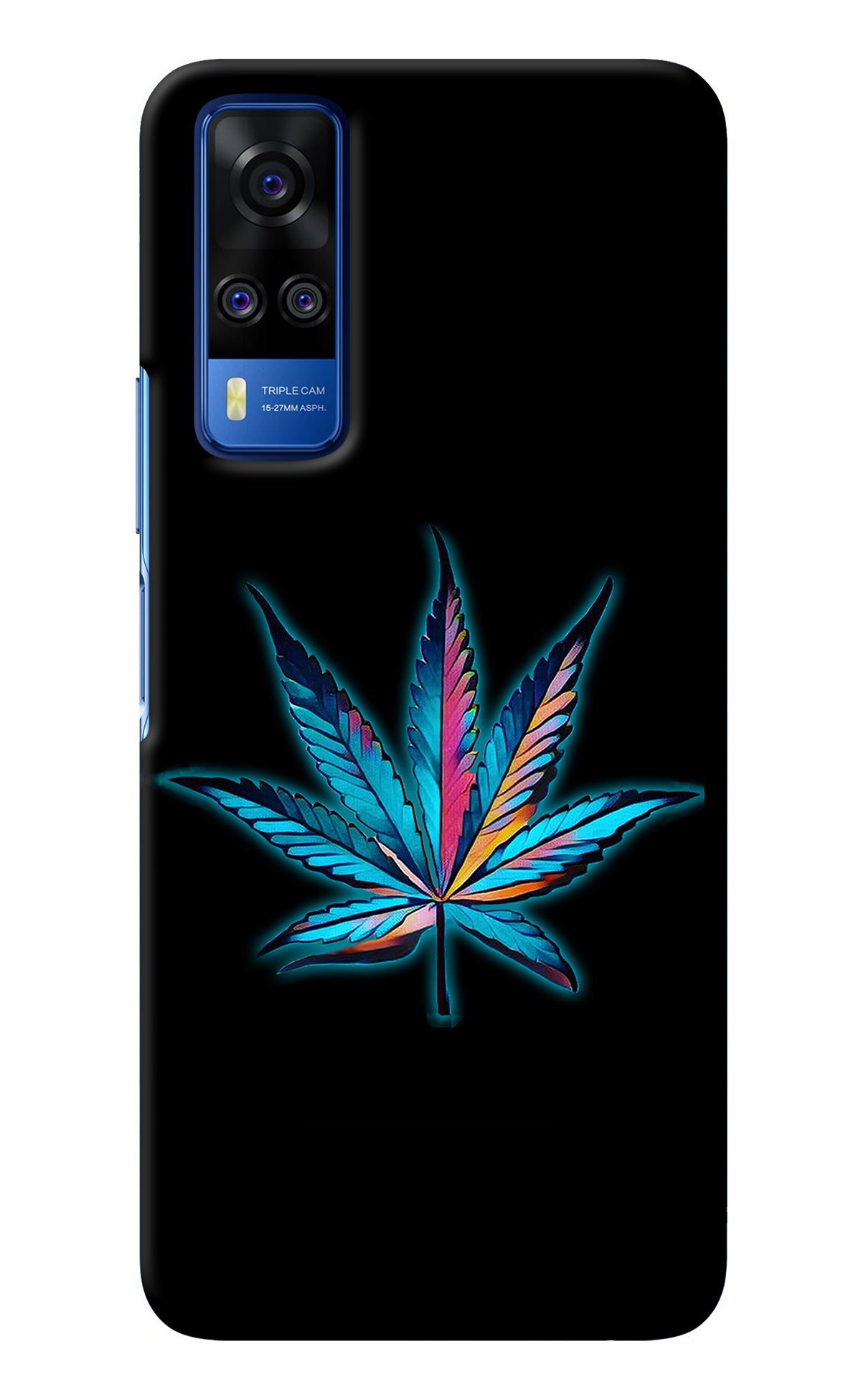 Weed Vivo Y51A/Y51 2020 Back Cover