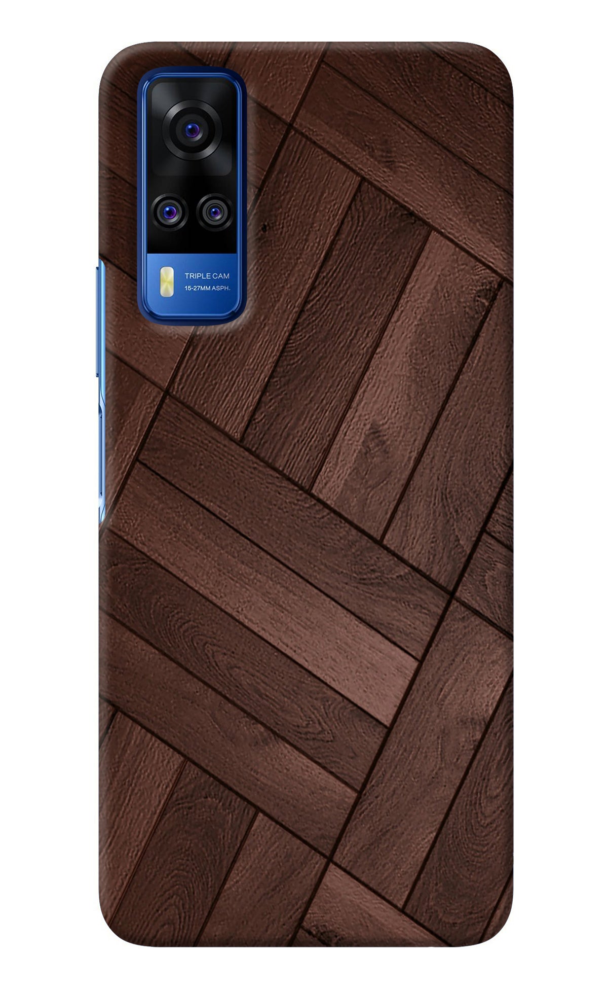 Wooden Texture Design Vivo Y51A/Y51 2020 Back Cover