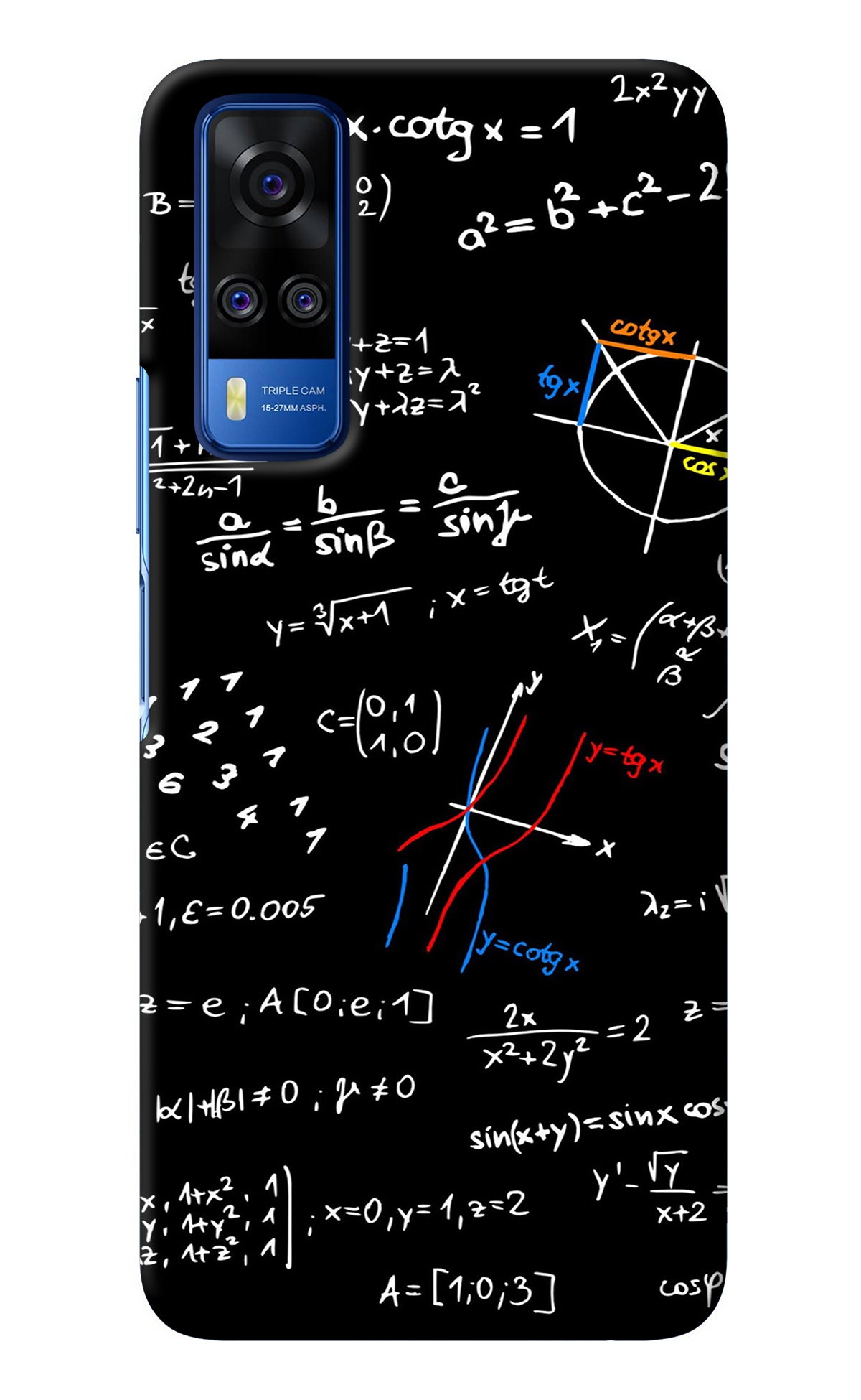 Mathematics Formula Vivo Y51A/Y51 2020 Back Cover