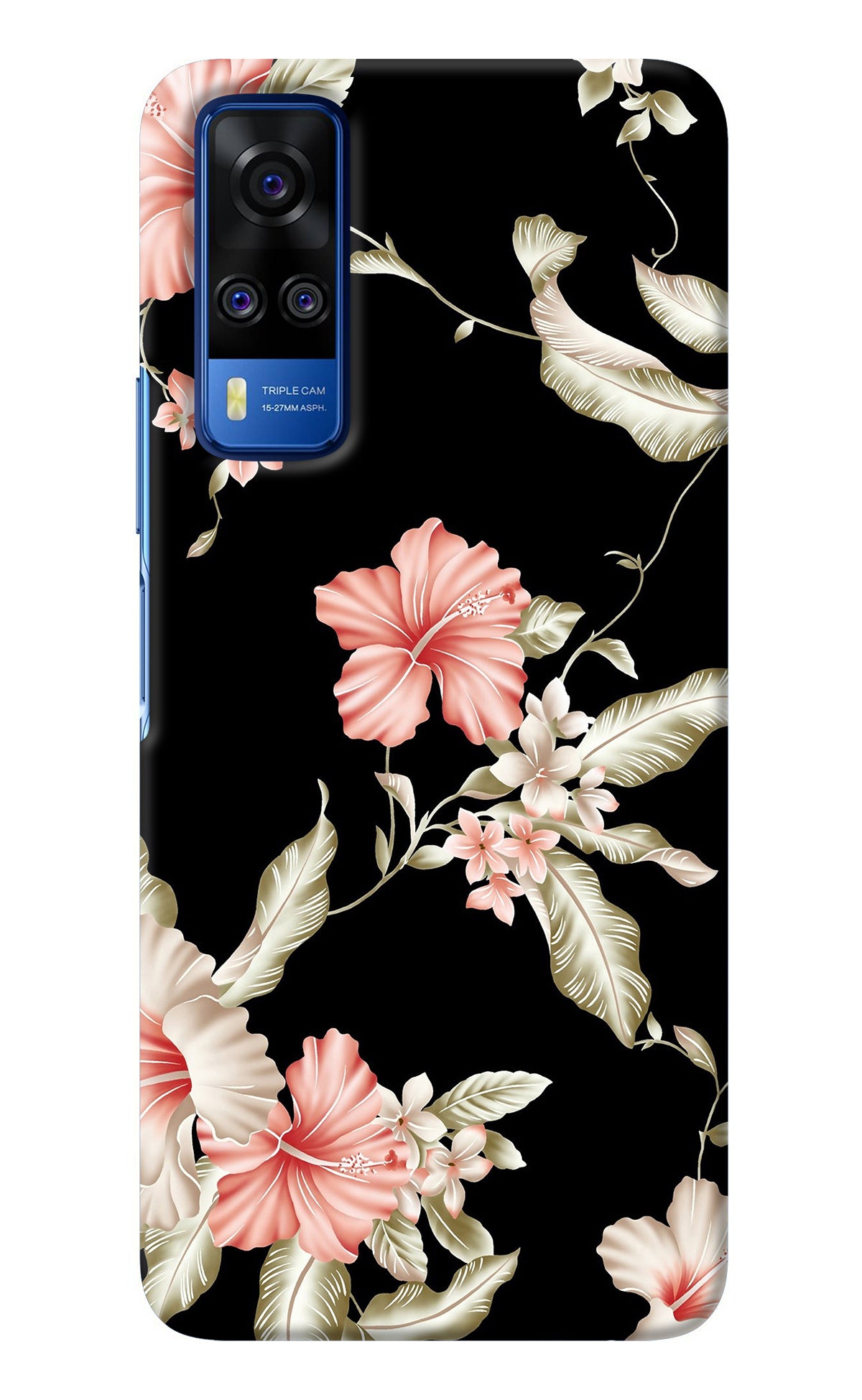 Flowers Vivo Y51A/Y51 2020 Back Cover