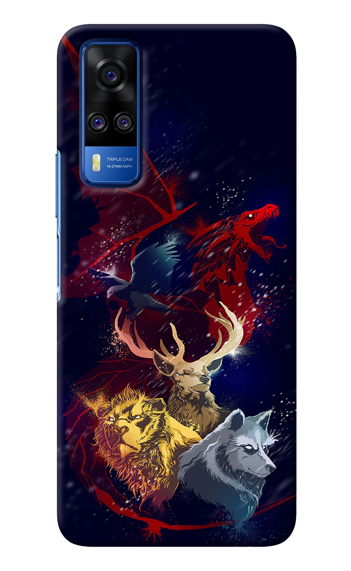 Game Of Thrones Vivo Y51A/Y51 2020 Back Cover