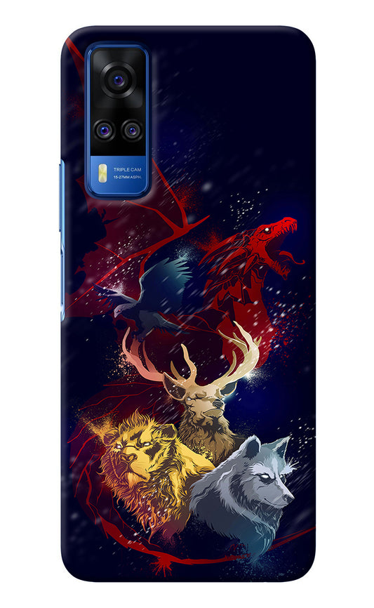 Game Of Thrones Vivo Y51A/Y51 2020 Back Cover