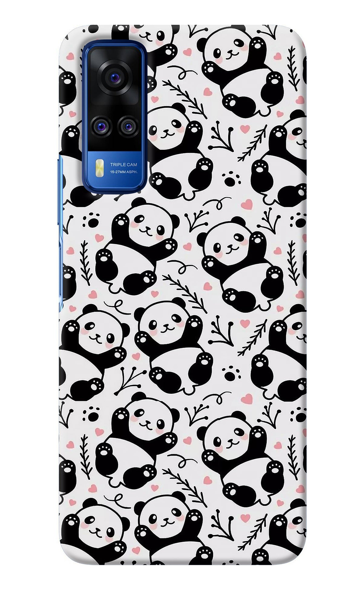 Cute Panda Vivo Y51A/Y51 2020 Back Cover