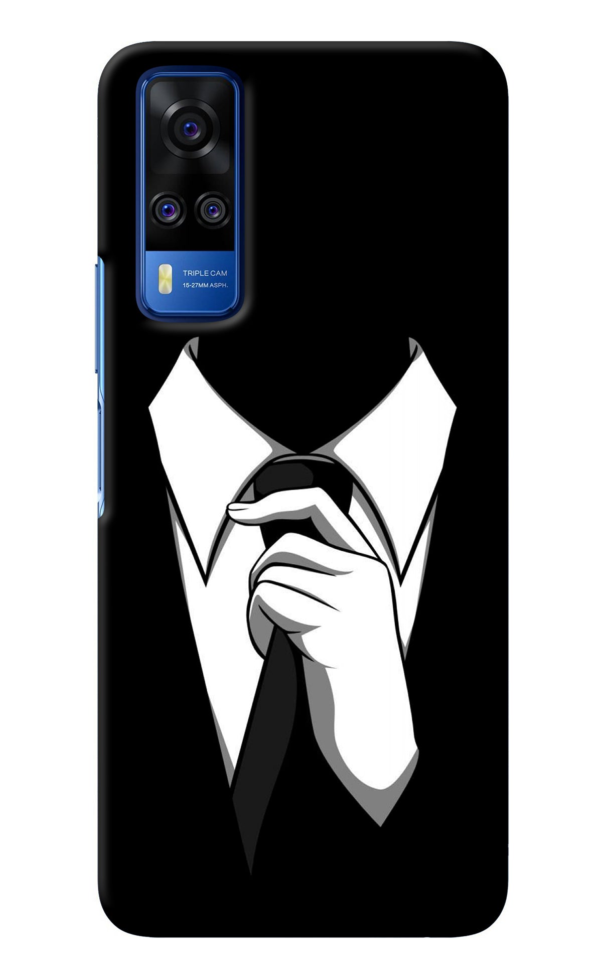 Black Tie Vivo Y51A/Y51 2020 Back Cover