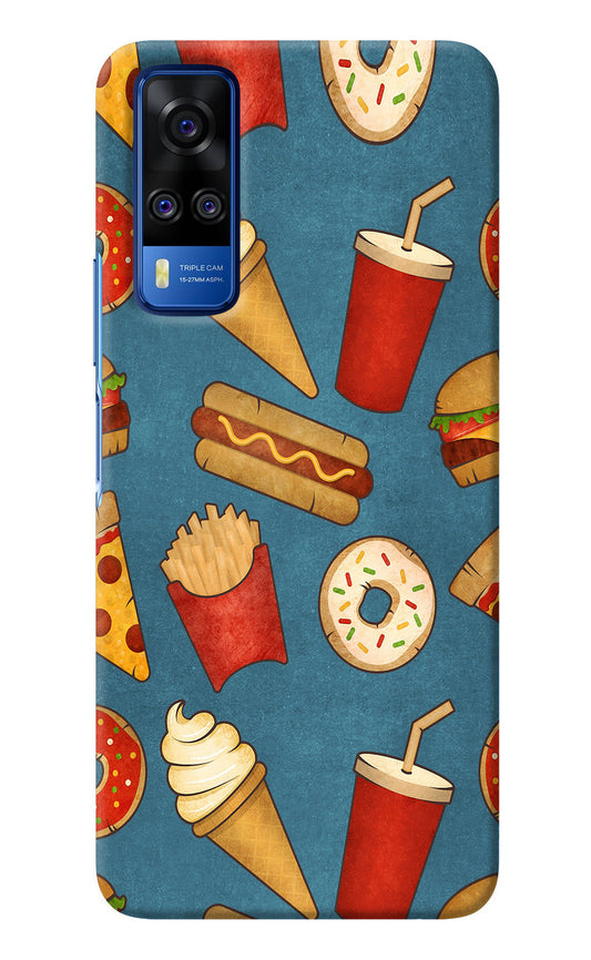 Foodie Vivo Y51A/Y51 2020 Back Cover