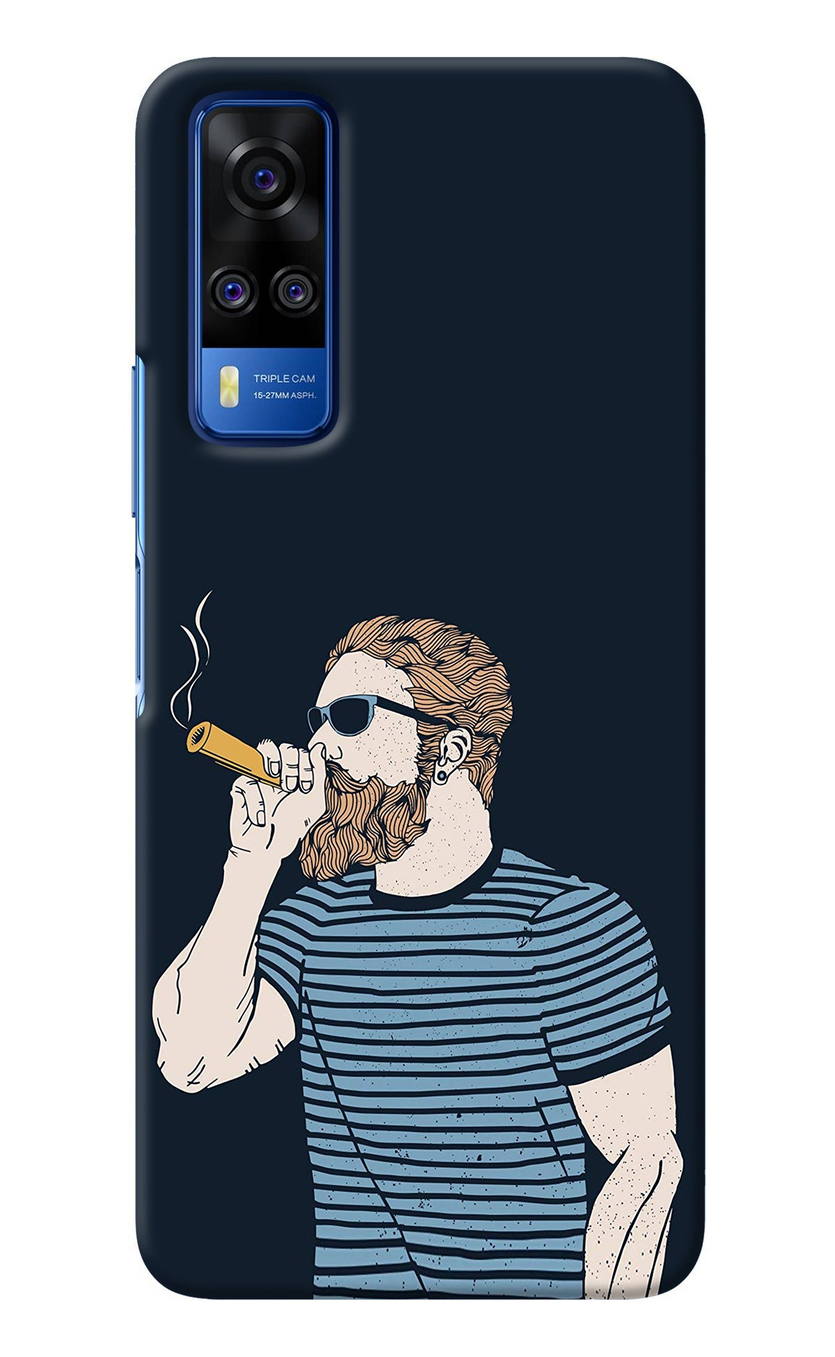 Smoking Vivo Y51A/Y51 2020 Back Cover