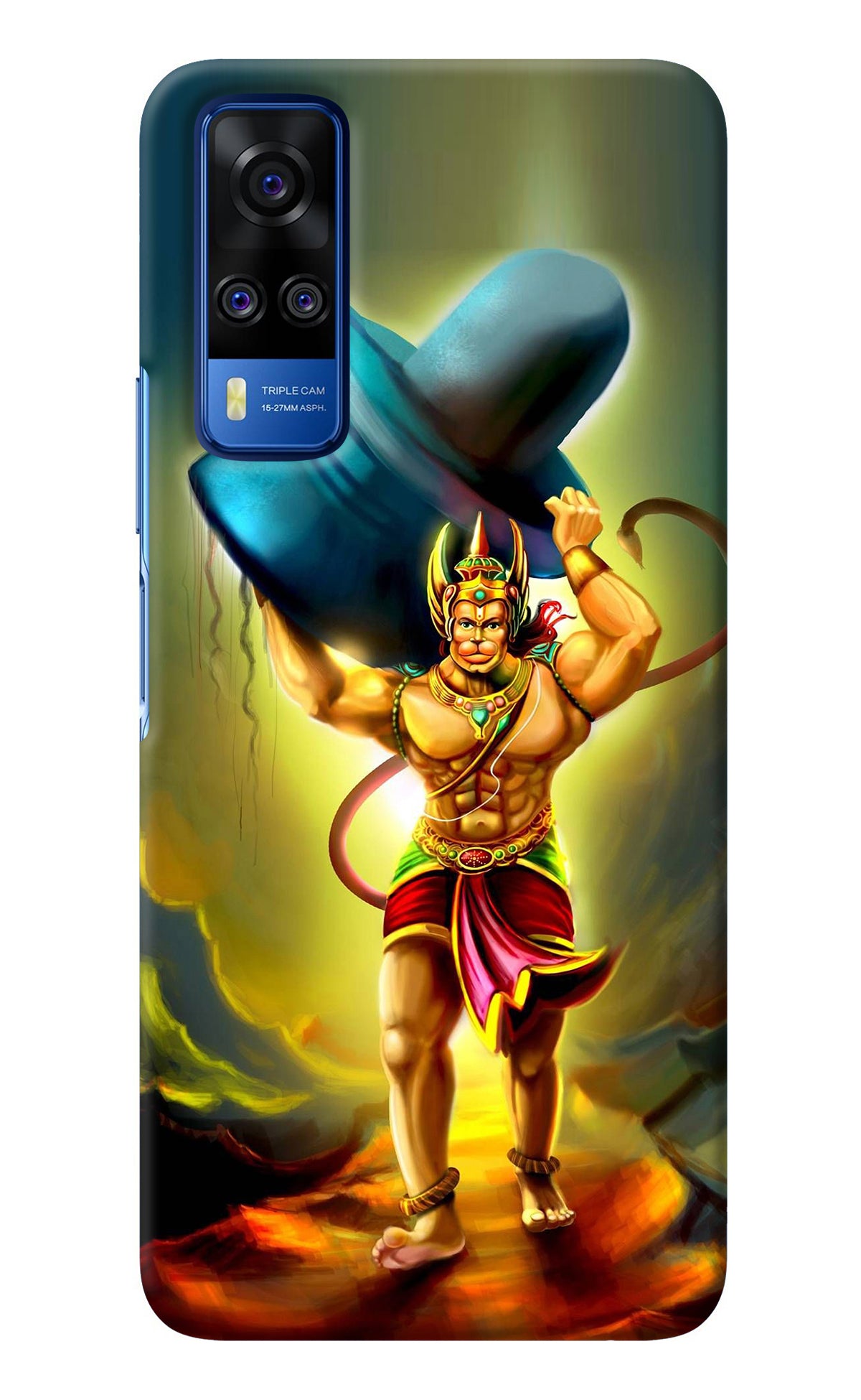 Lord Hanuman Vivo Y51A/Y51 2020 Back Cover