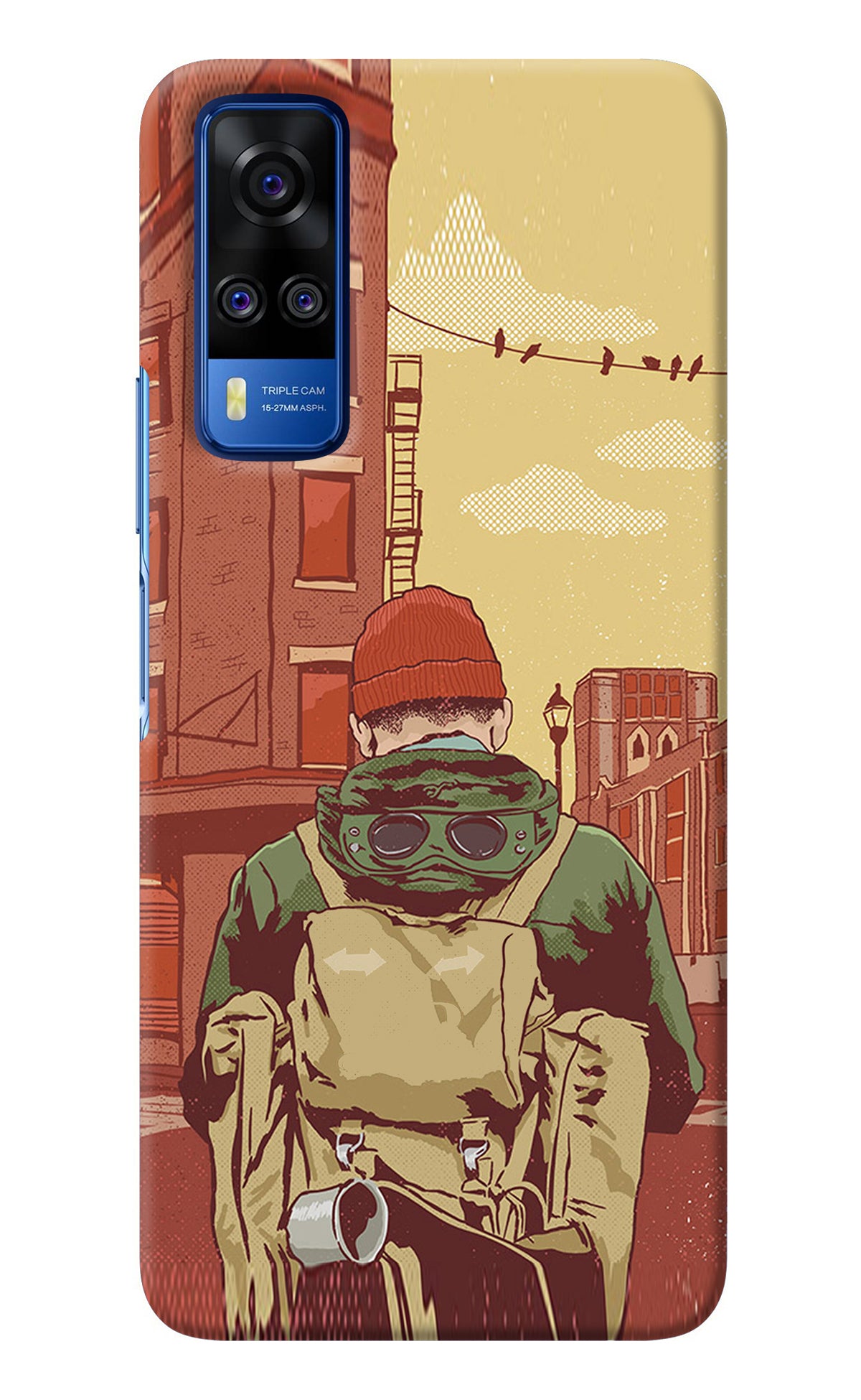 Adventurous Vivo Y51A/Y51 2020 Back Cover