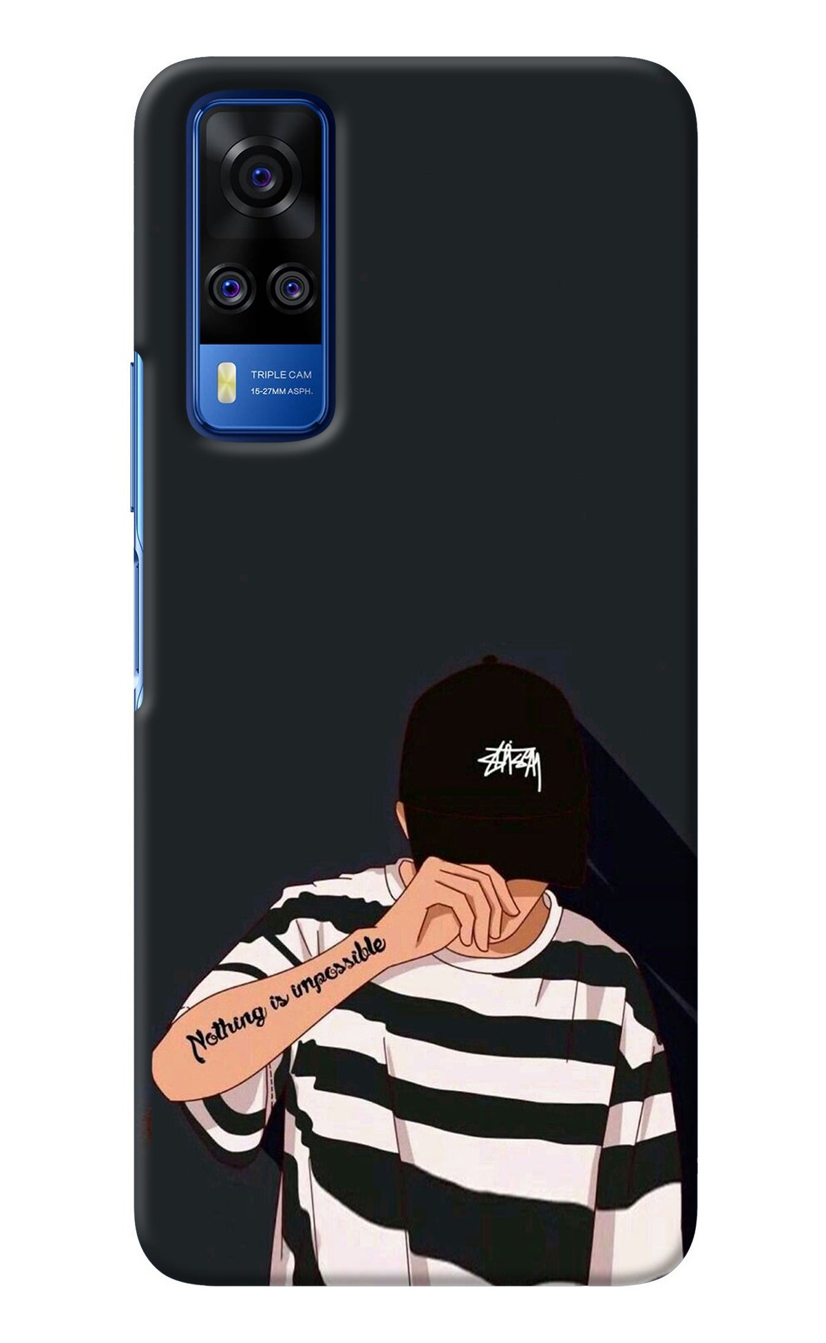 Aesthetic Boy Vivo Y51A/Y51 2020 Back Cover