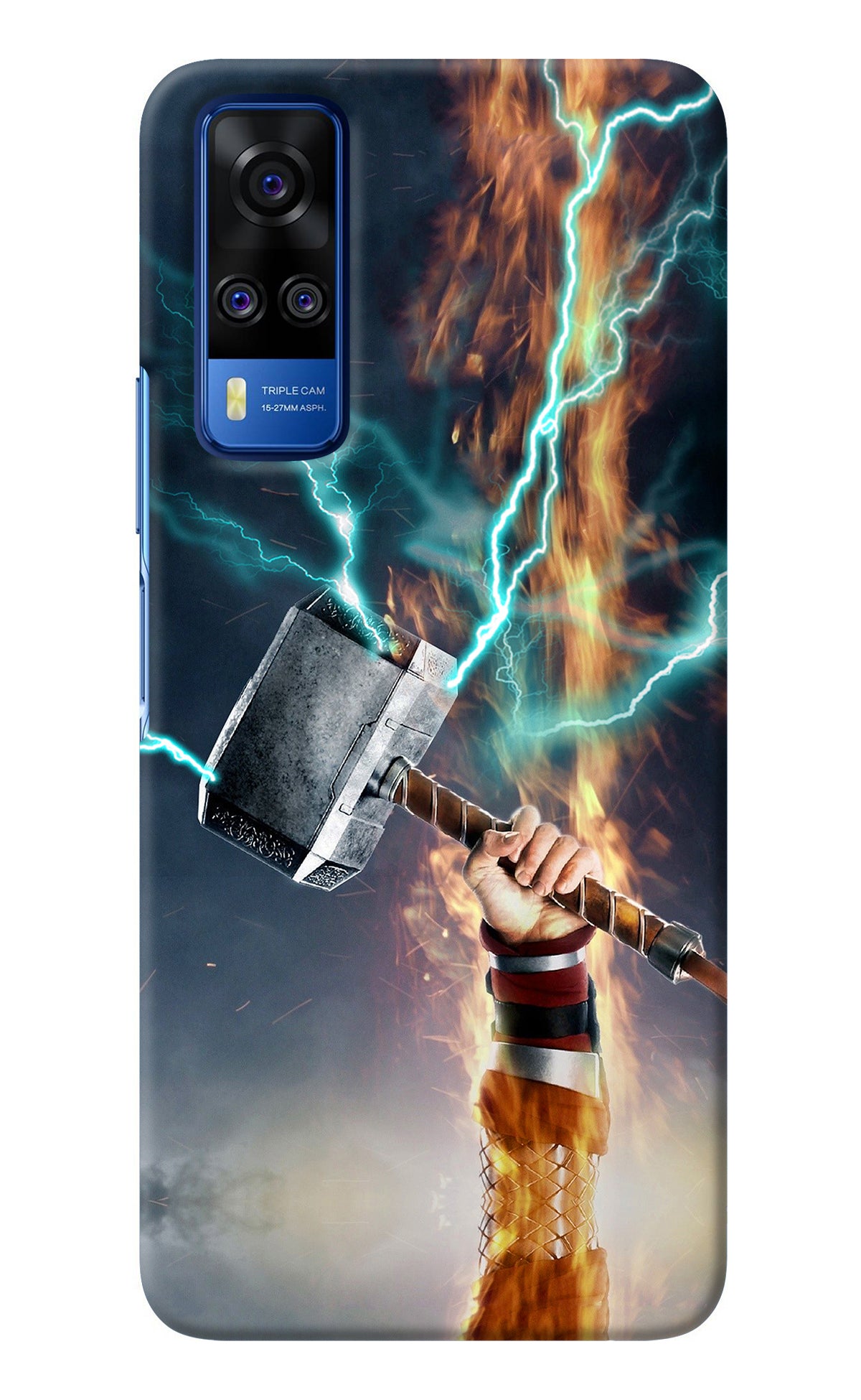 Thor Hammer Mjolnir Vivo Y51A/Y51 2020 Back Cover