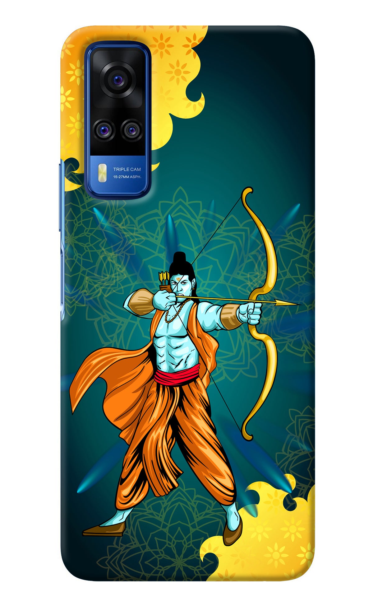 Lord Ram - 6 Vivo Y51A/Y51 2020 Back Cover