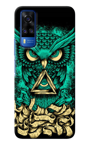 Green Owl Vivo Y51A/Y51 2020 Back Cover
