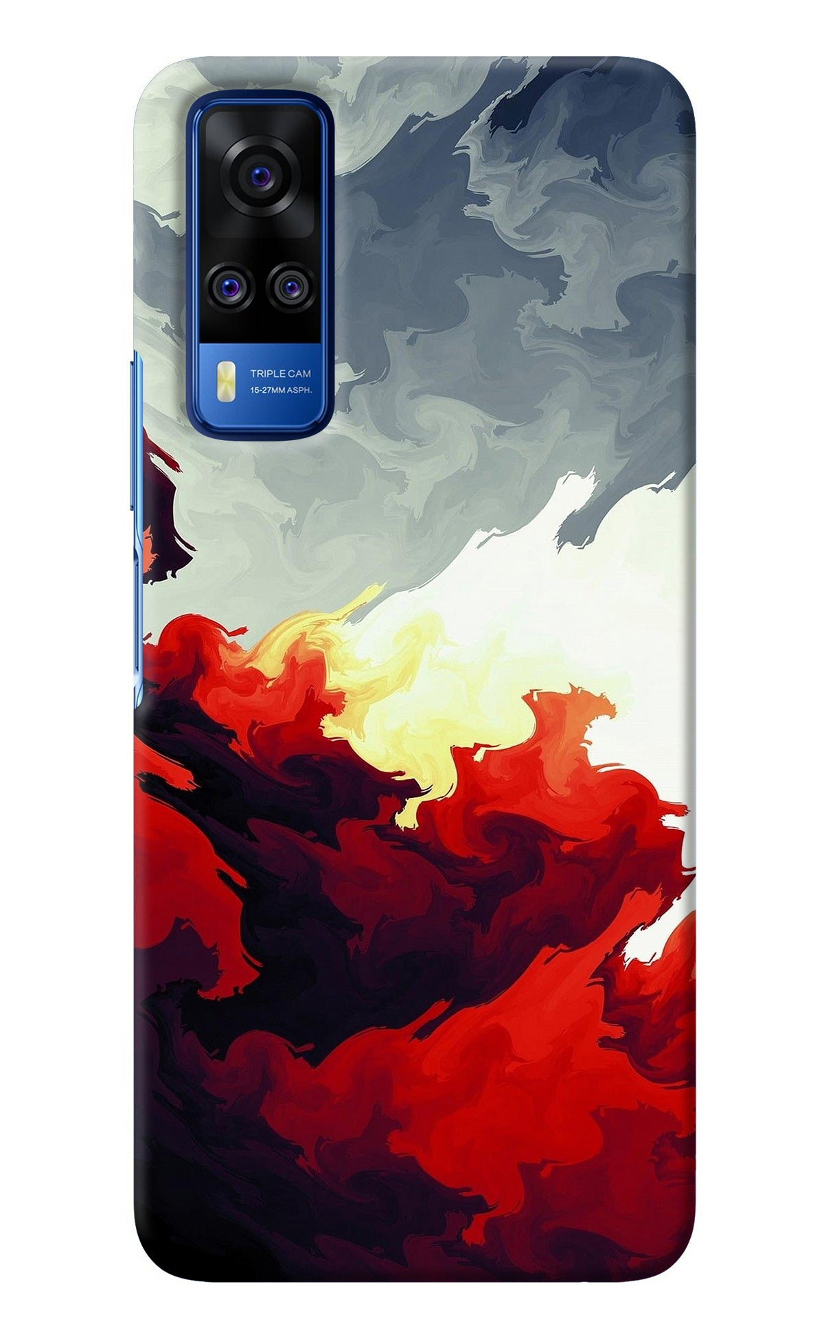 Fire Cloud Vivo Y51A/Y51 2020 Back Cover