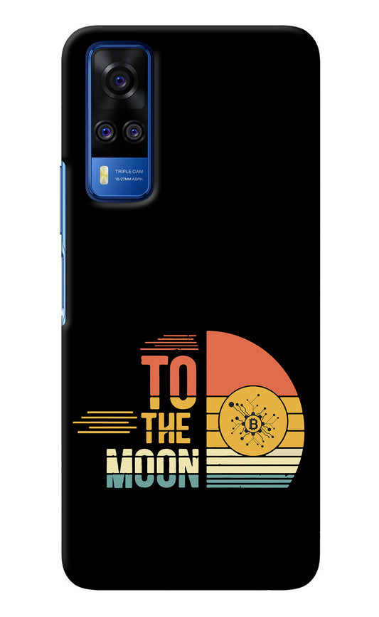 To the Moon Vivo Y51A/Y51 2020 Back Cover