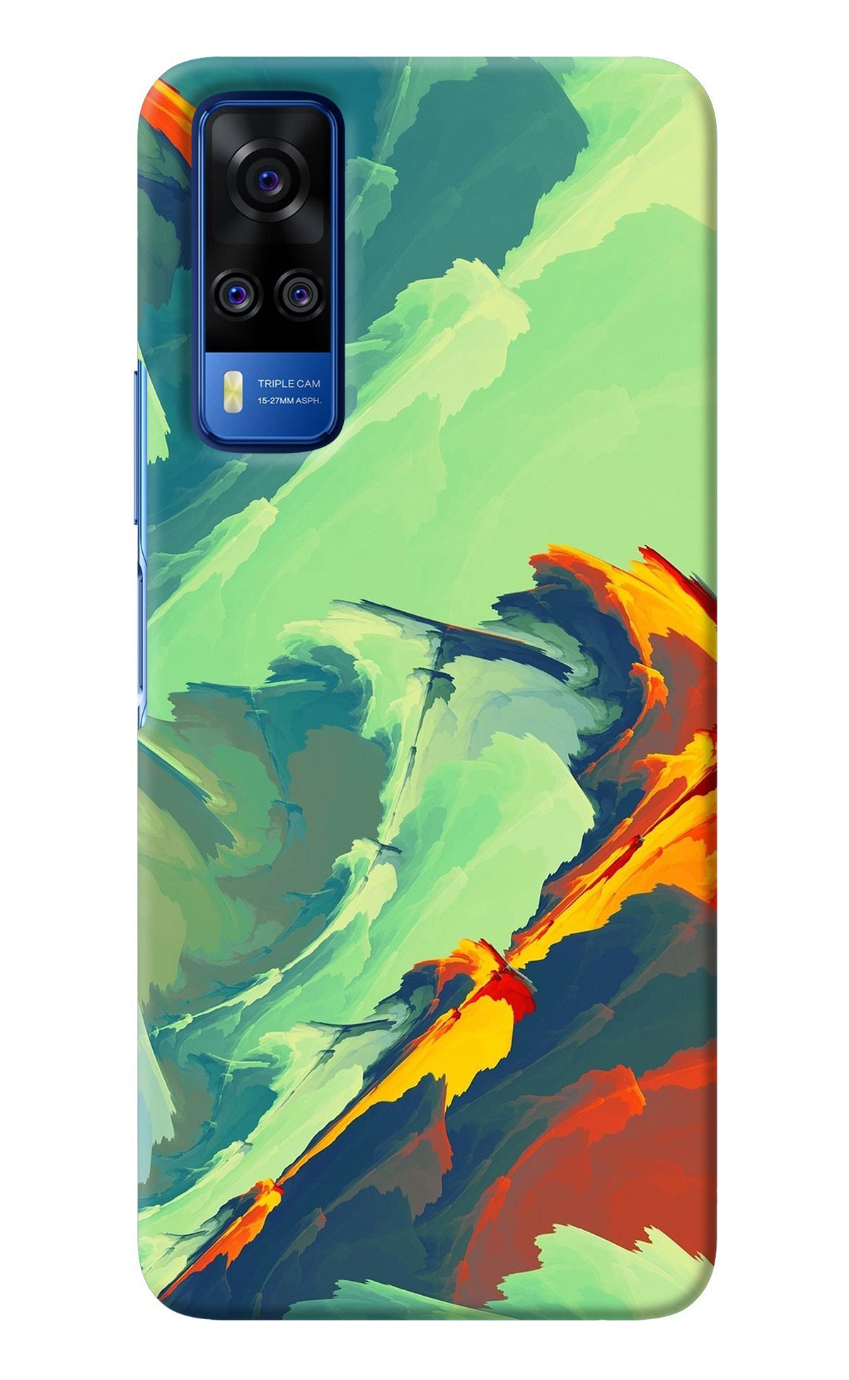 Paint Art Vivo Y51A/Y51 2020 Back Cover