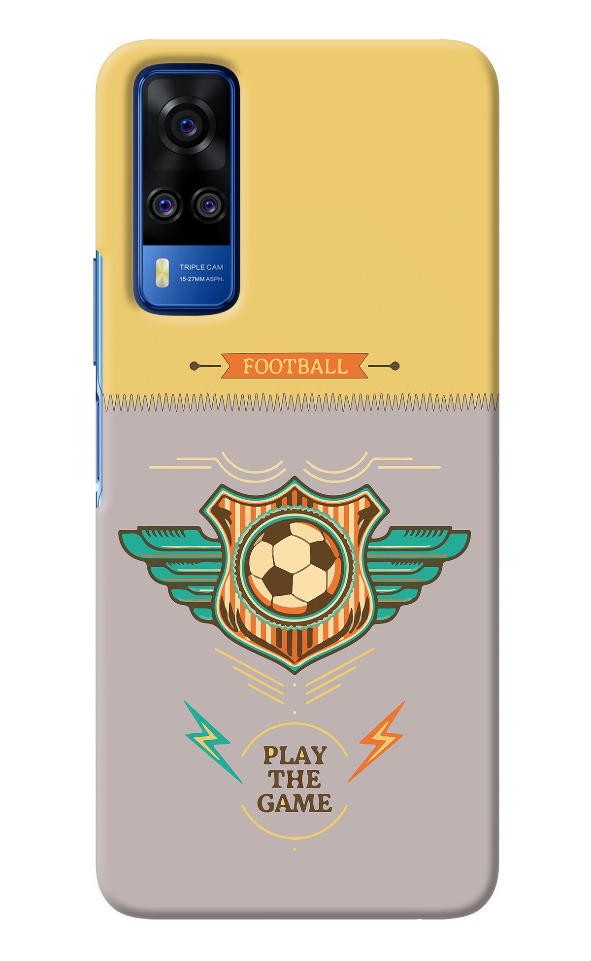 Football Vivo Y51A/Y51 2020 Back Cover