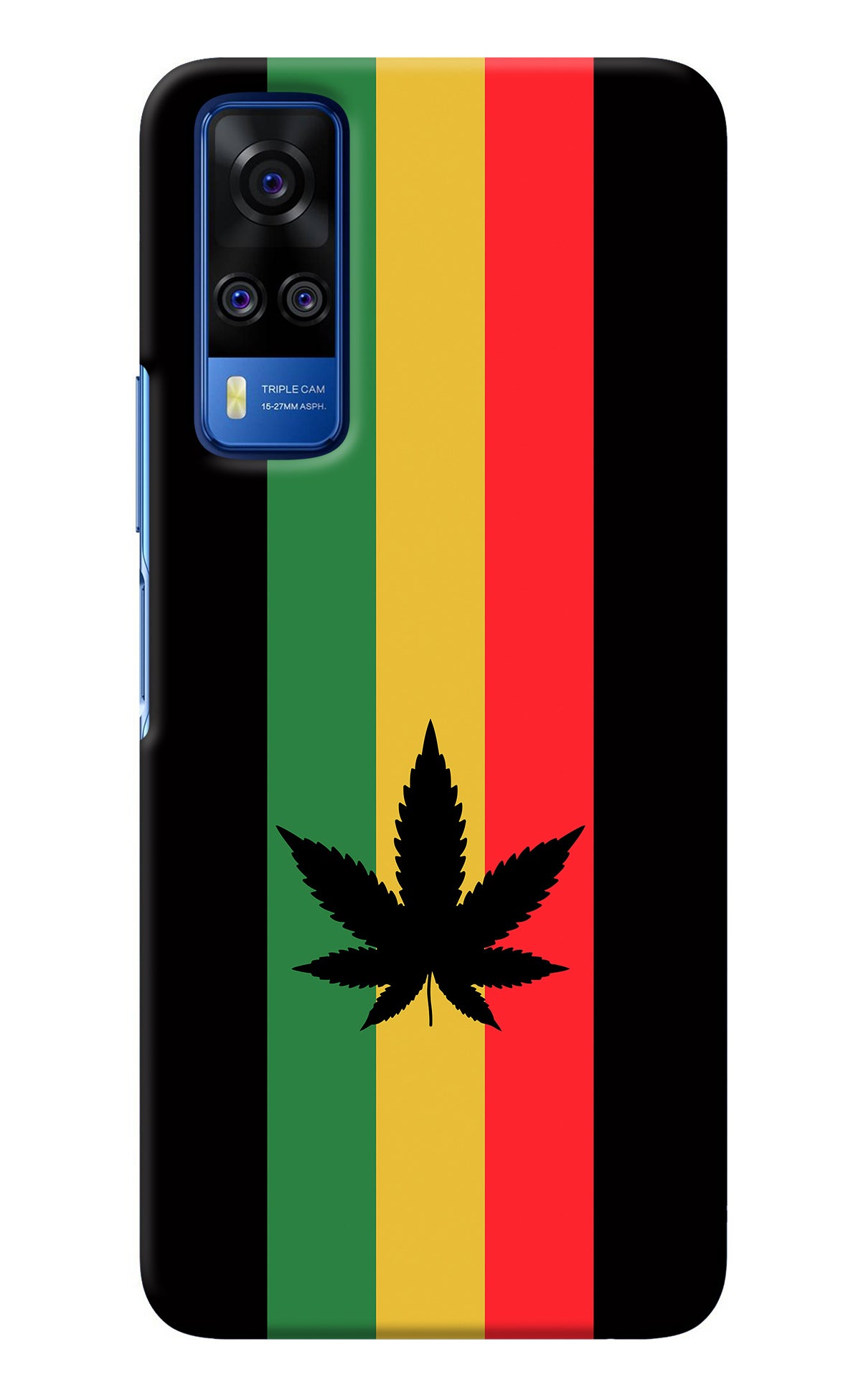 Weed Flag Vivo Y51A/Y51 2020 Back Cover