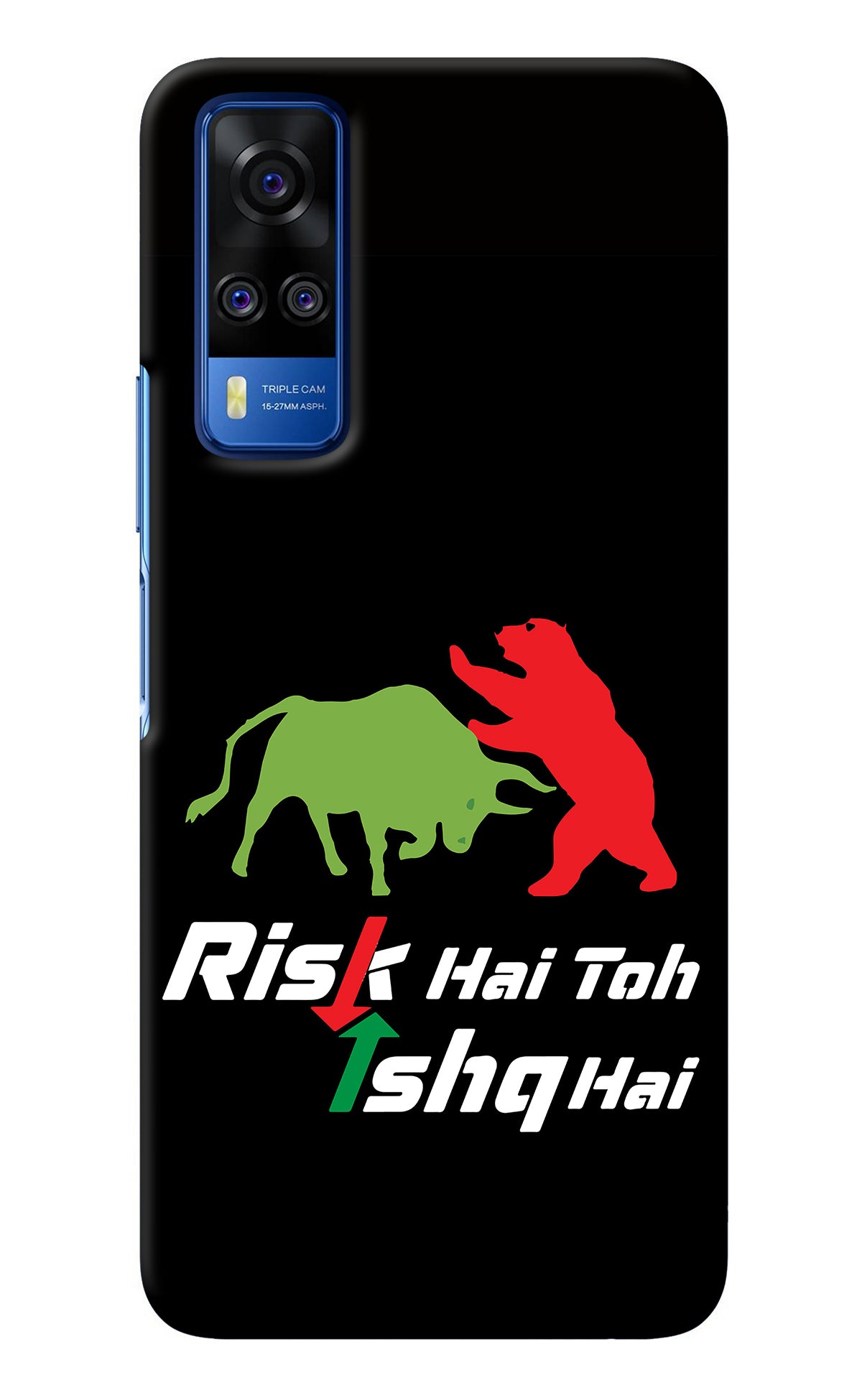 Risk Hai Toh Ishq Hai Vivo Y51A/Y51 2020 Back Cover