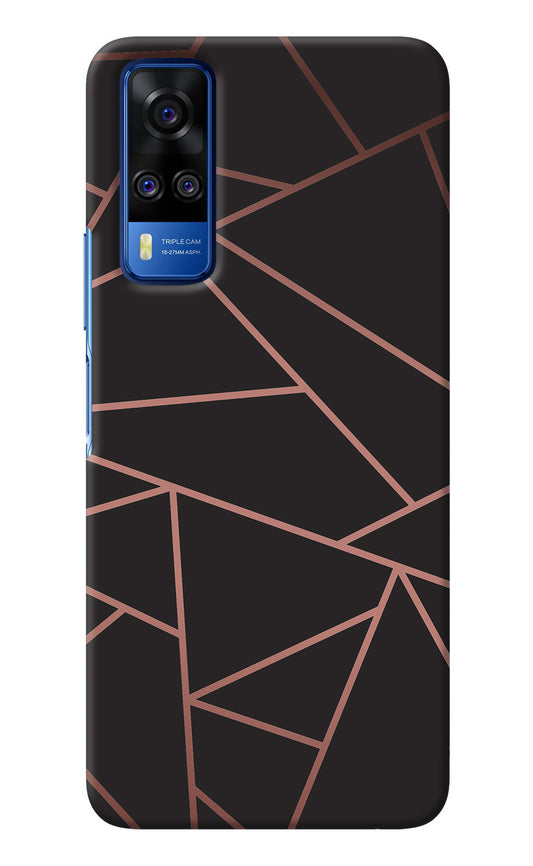 Geometric Pattern Vivo Y51A/Y51 2020 Back Cover