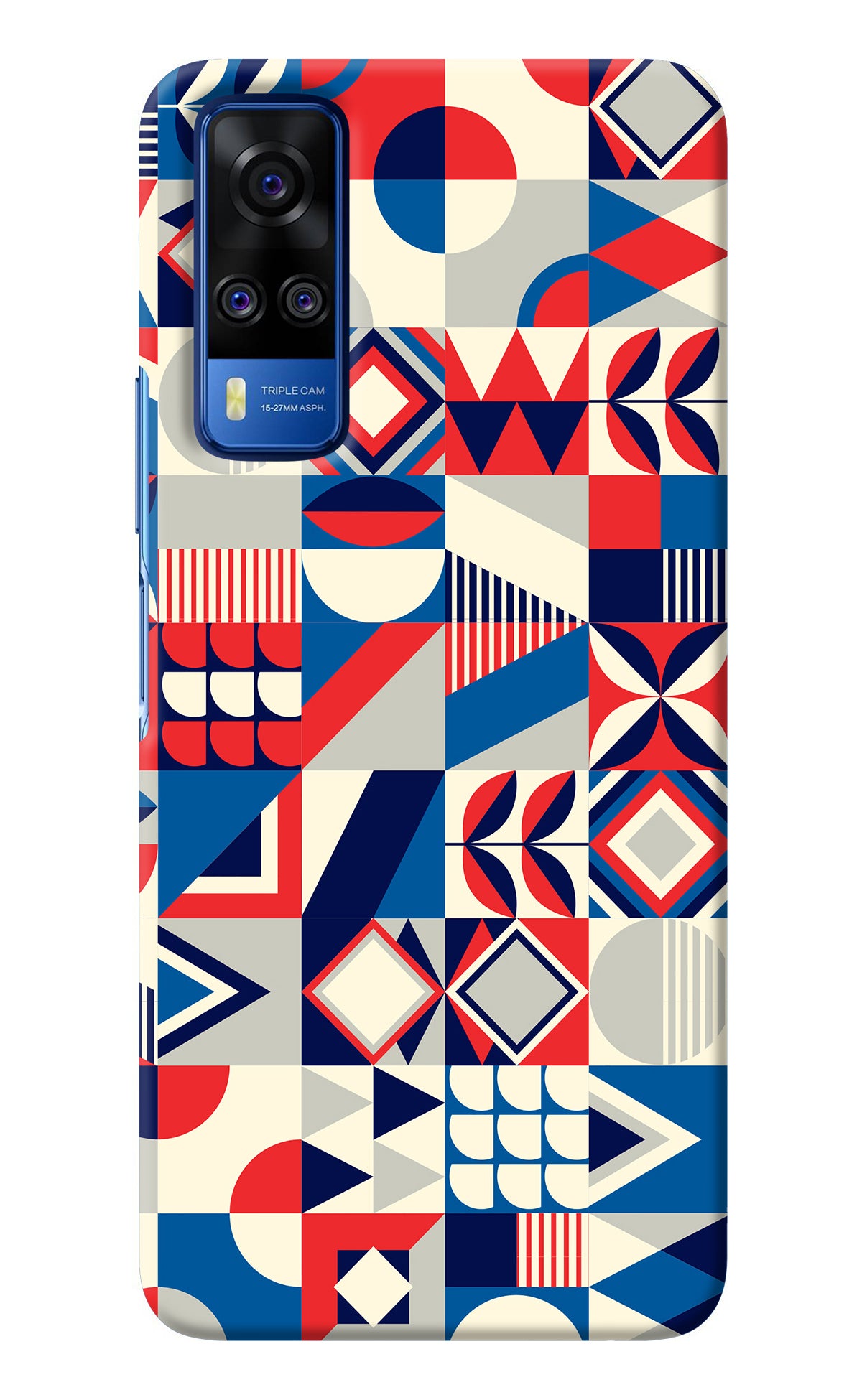 Colorful Pattern Vivo Y51A/Y51 2020 Back Cover