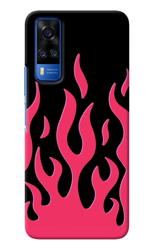 Fire Flames Vivo Y51A/Y51 2020 Back Cover