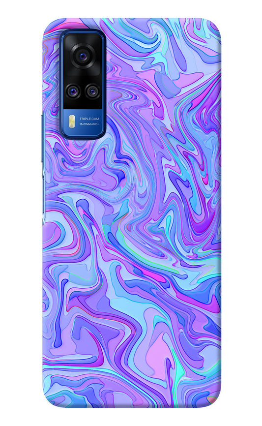 Glitter Vivo Y51A/Y51 2020 Back Cover