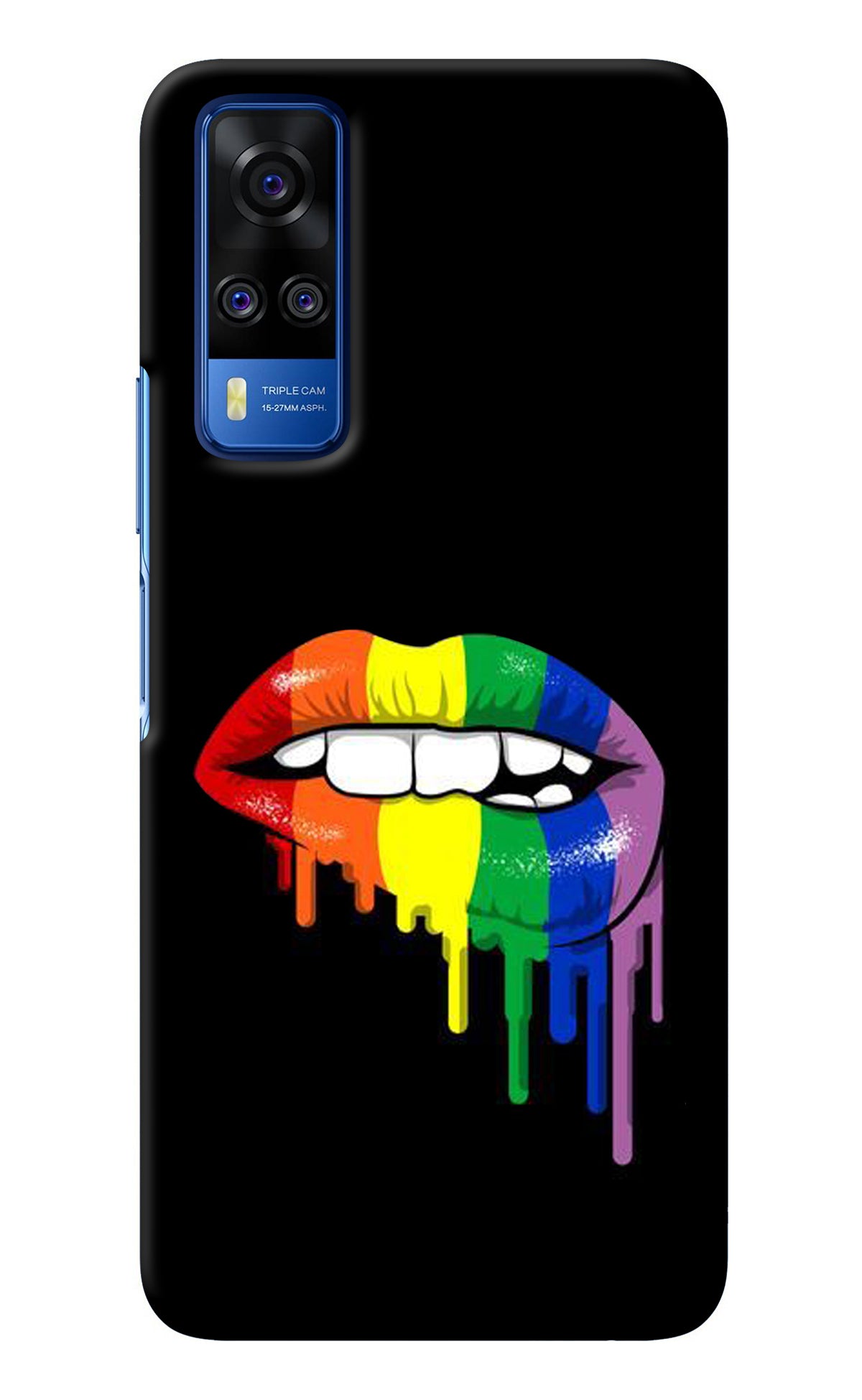 Lips Biting Vivo Y51A/Y51 2020 Back Cover