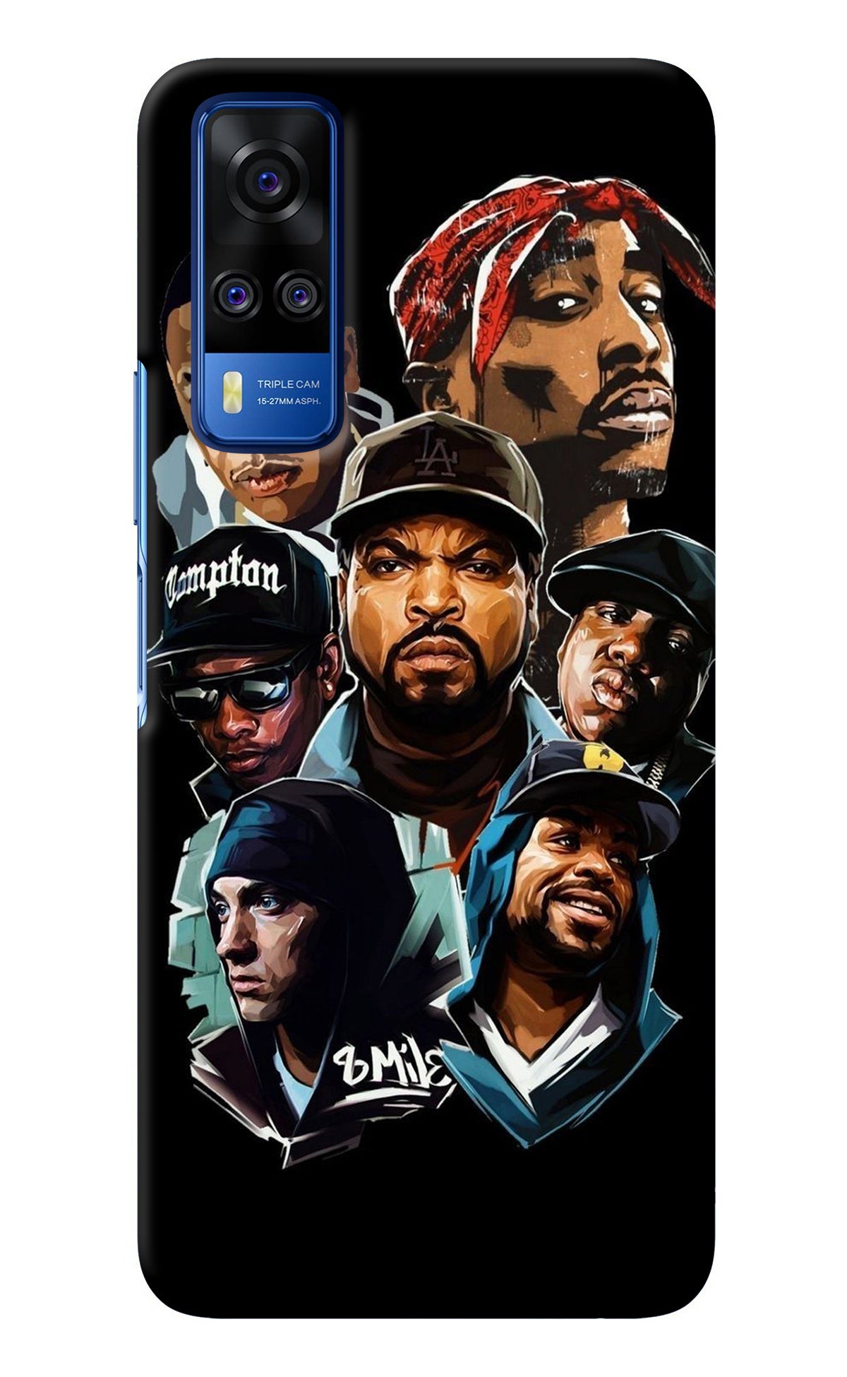 Rappers Vivo Y51A/Y51 2020 Back Cover