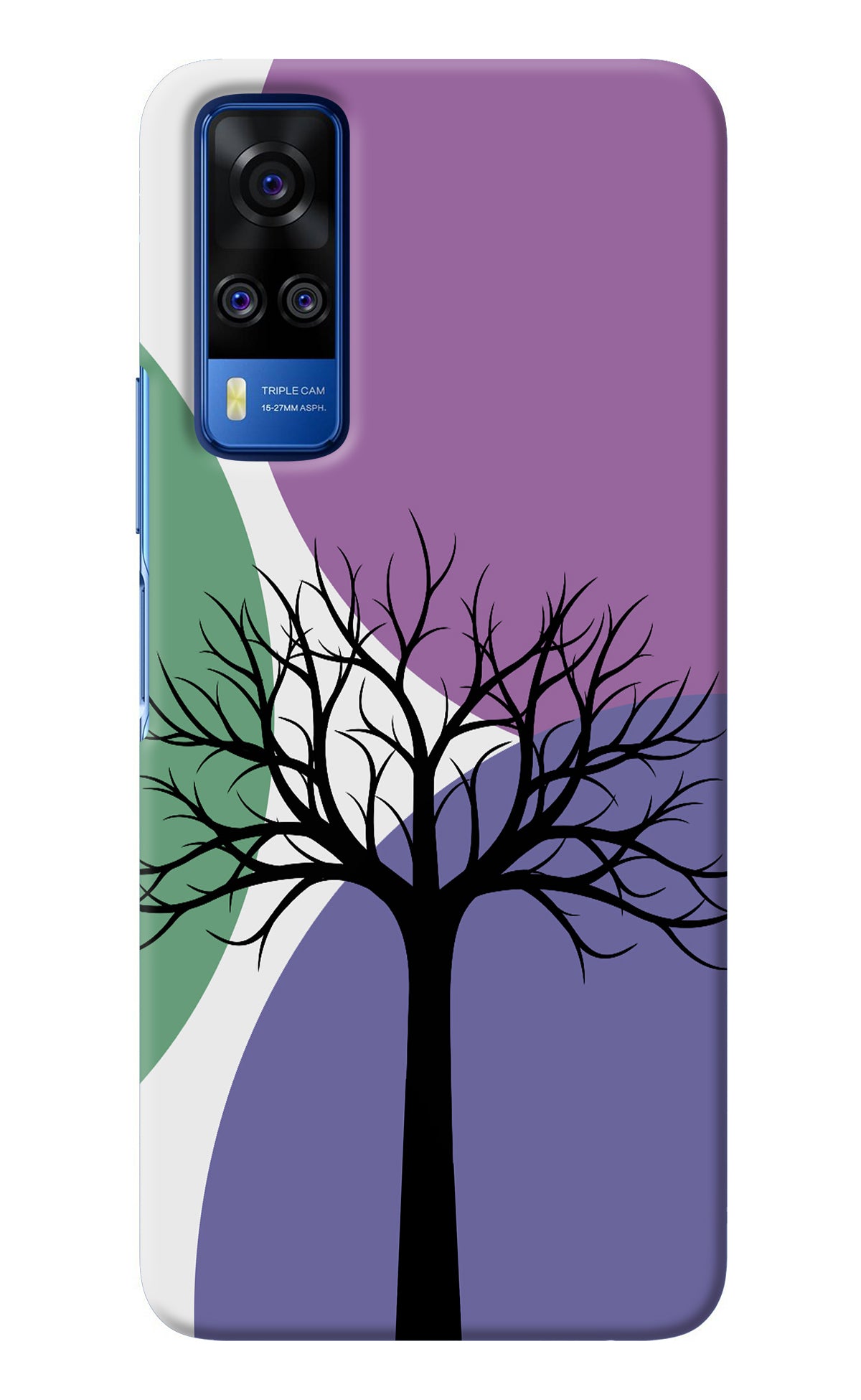 Tree Art Vivo Y51A/Y51 2020 Back Cover