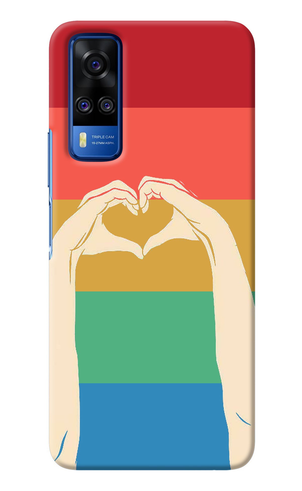 Vintage Love Vivo Y51A/Y51 2020 Back Cover