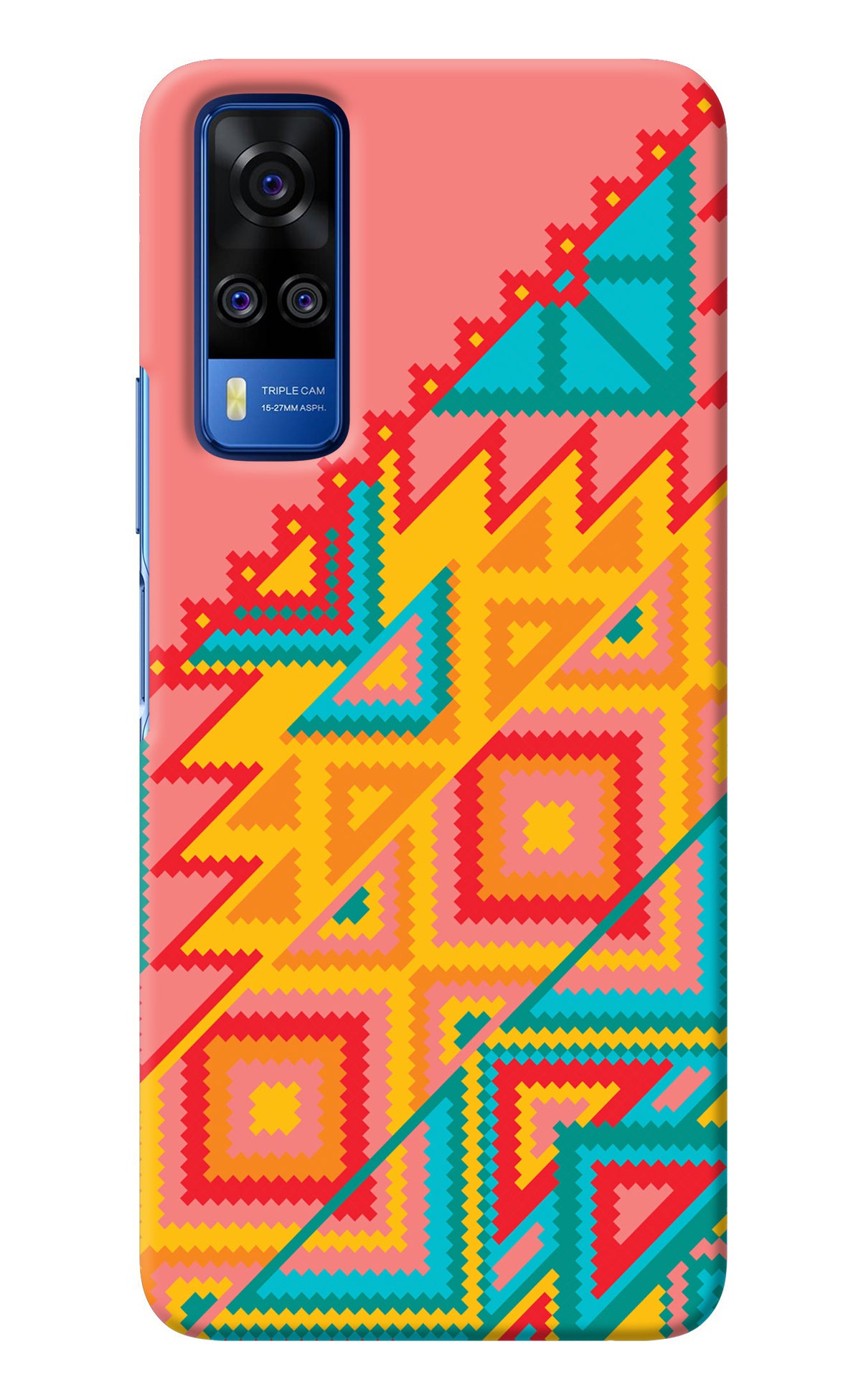 Aztec Tribal Vivo Y51A/Y51 2020 Back Cover