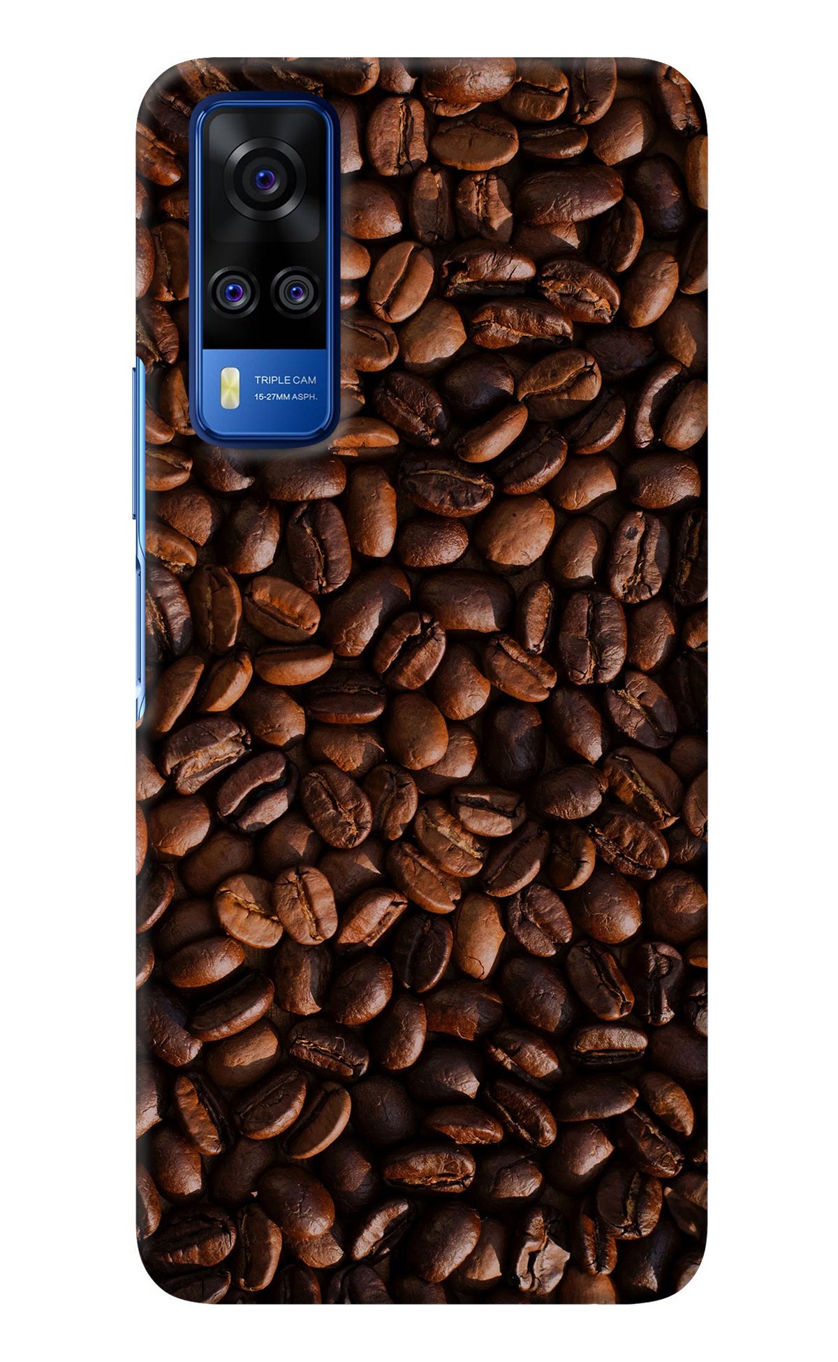 Coffee Beans Vivo Y51A/Y51 2020 Back Cover